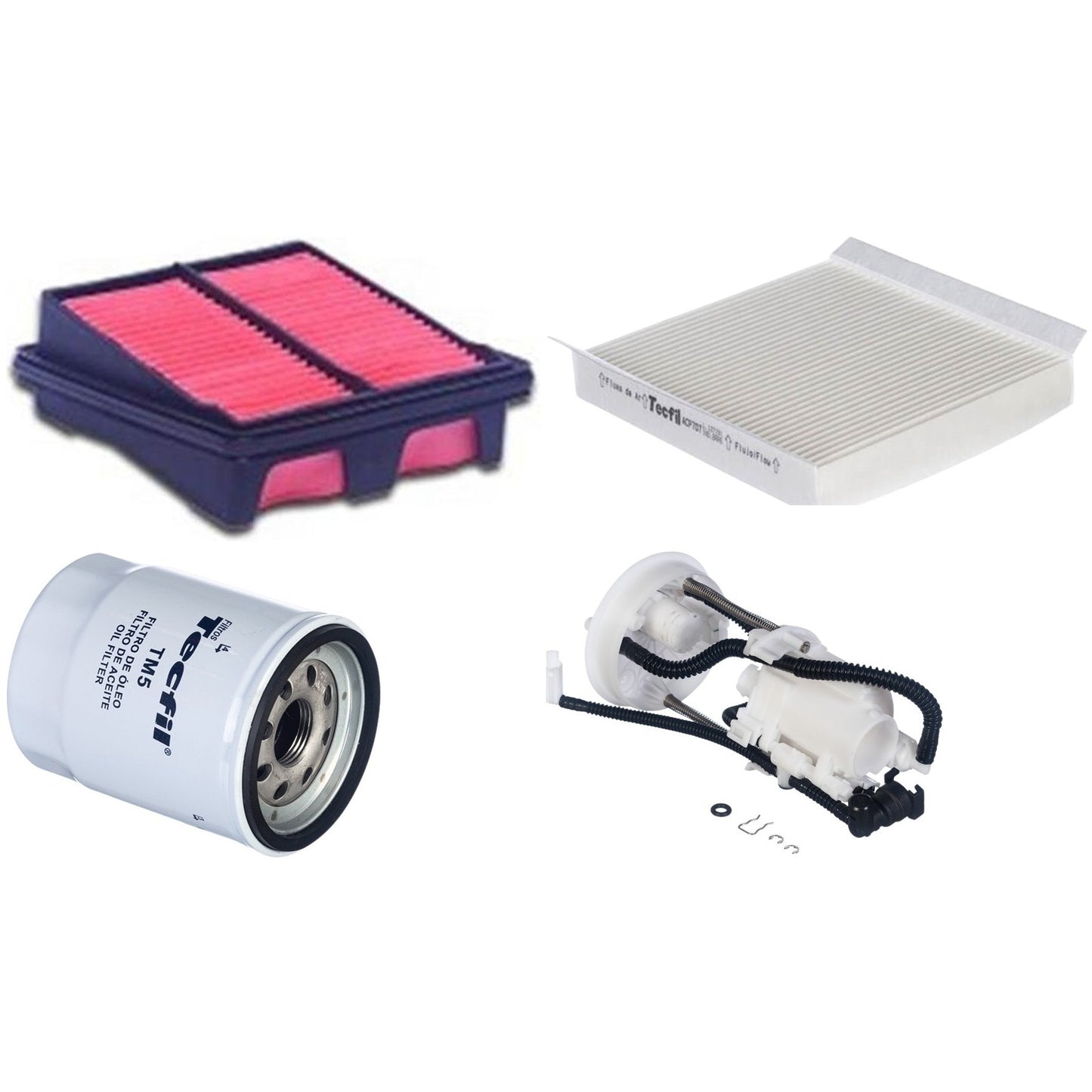 Kit Filtros de Ar do Motor, Óleom Cabine e Combustível - (1)