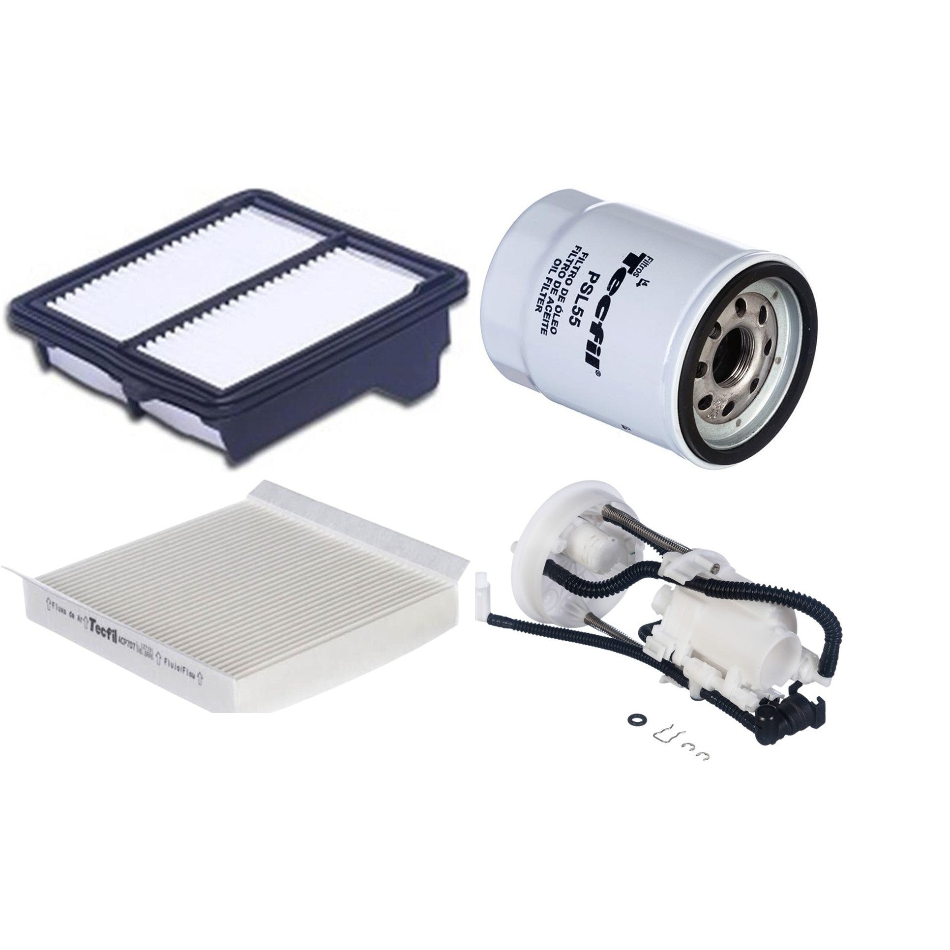 Kit Filtros de Ar do Motor, Óleom Cabine e Combustível - (1)