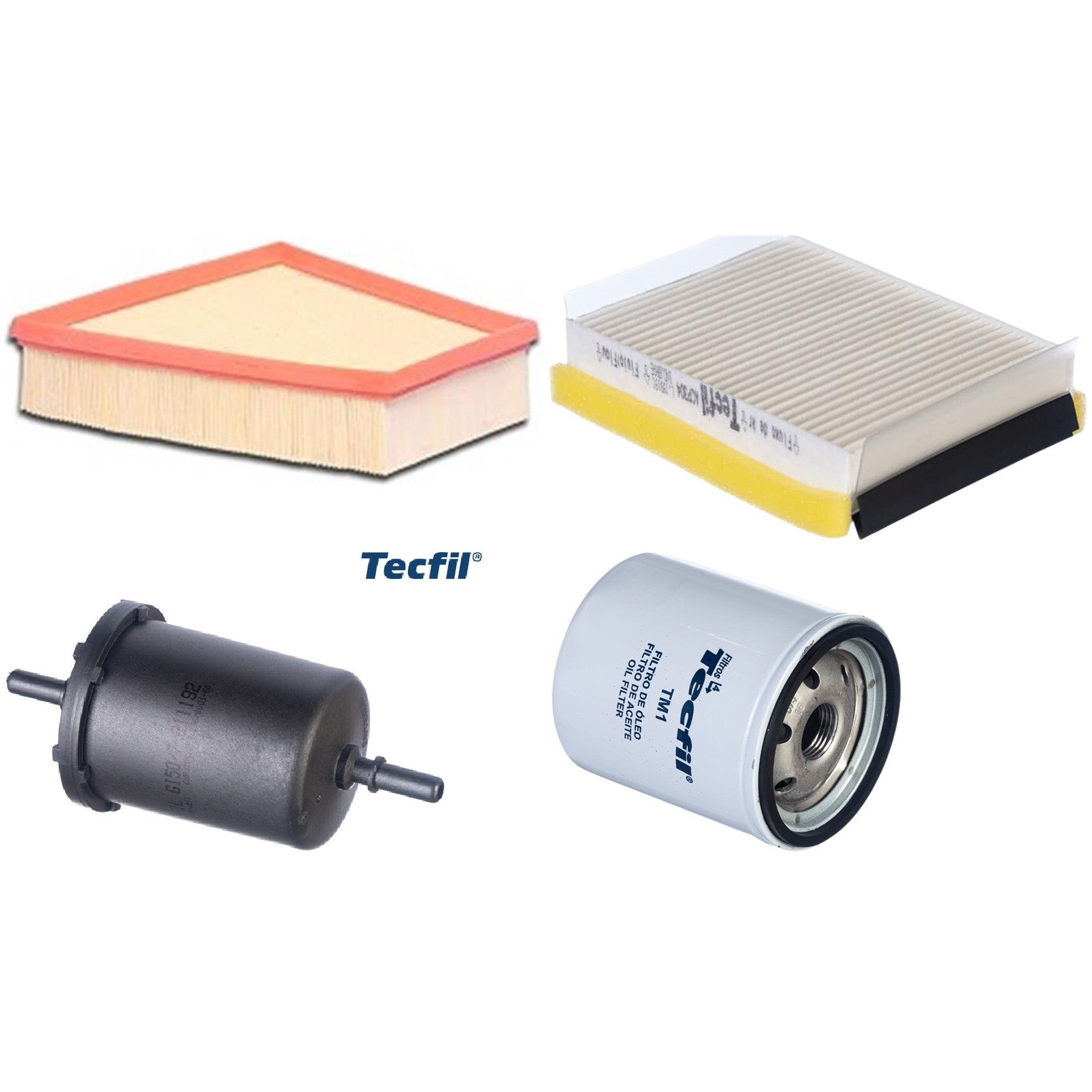 Kit Filtros de Ar do Motor, Óleom Cabine e Combustível - (1)