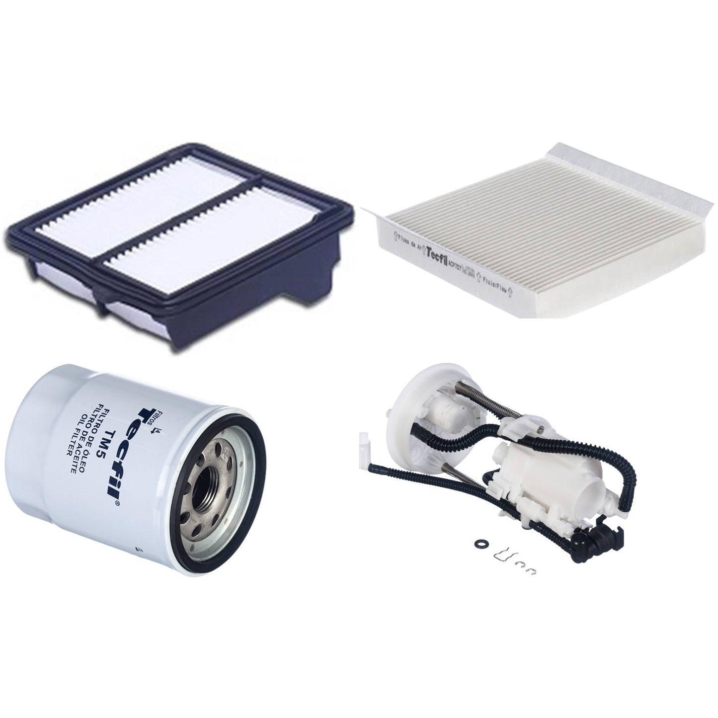 Kit Filtros de Ar do Motor, Óleom Cabine e Combustível - (1)
