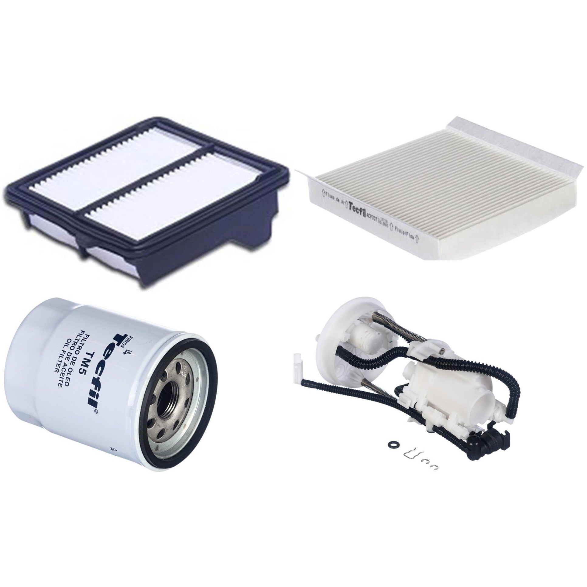 Kit Filtros de Ar do Motor, Óleom Cabine e Combustível - (1)