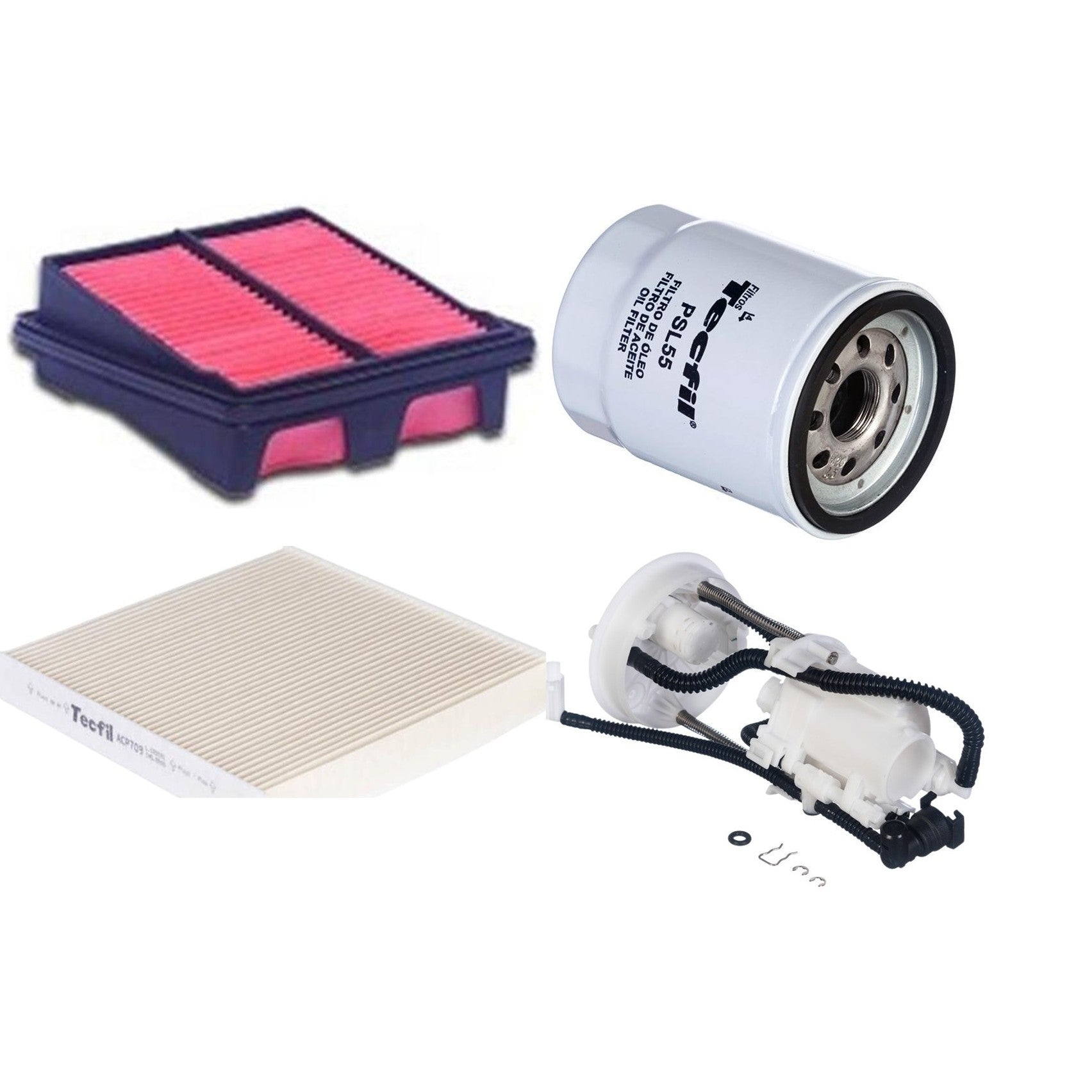 Kit Filtros de Ar do Motor, Óleom Cabine e Combustível - (1)