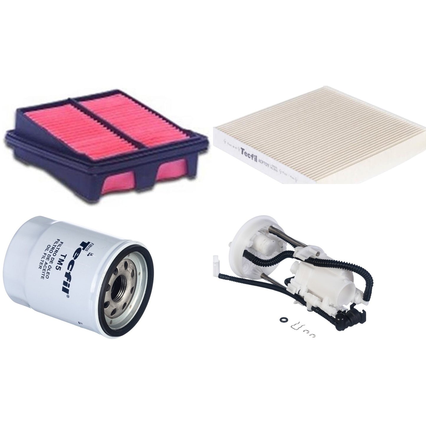 Kit Filtros de Ar do Motor, Óleom Cabine e Combustível - (1)