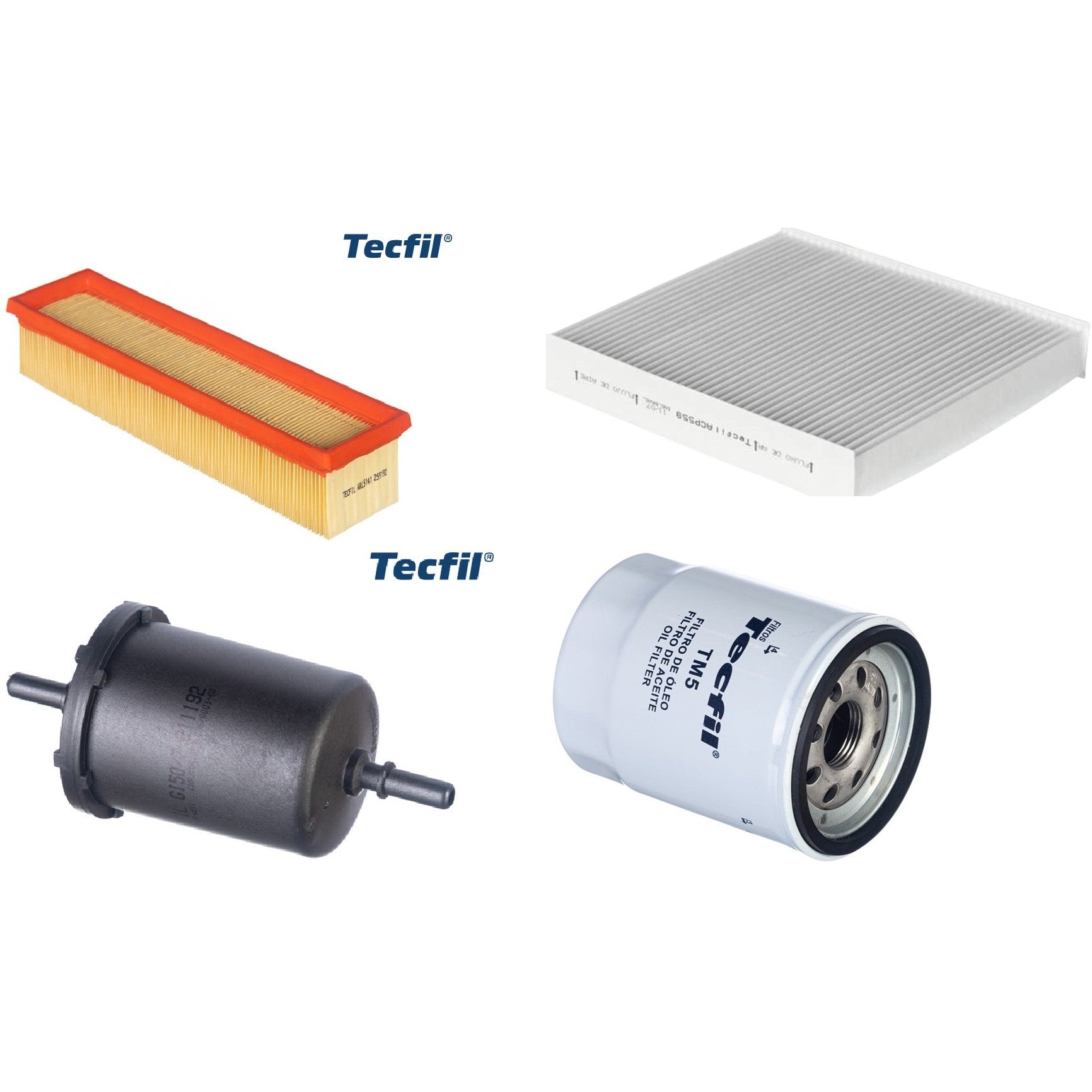 Kit Filtros de Ar do Motor, Óleom Cabine e Combustível - (1)