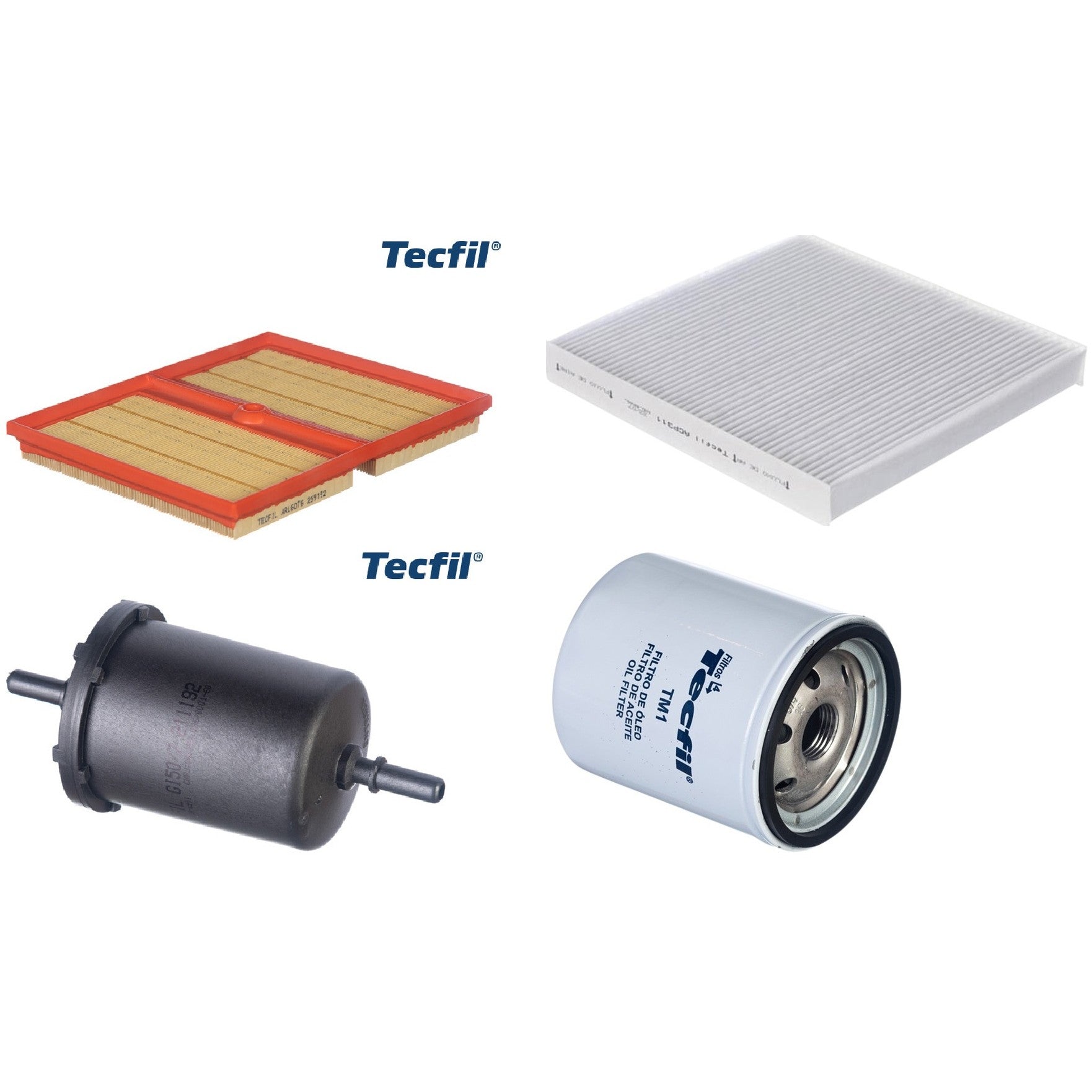 Kit Filtros de Ar do Motor, Óleom Cabine e Combustível - (1)