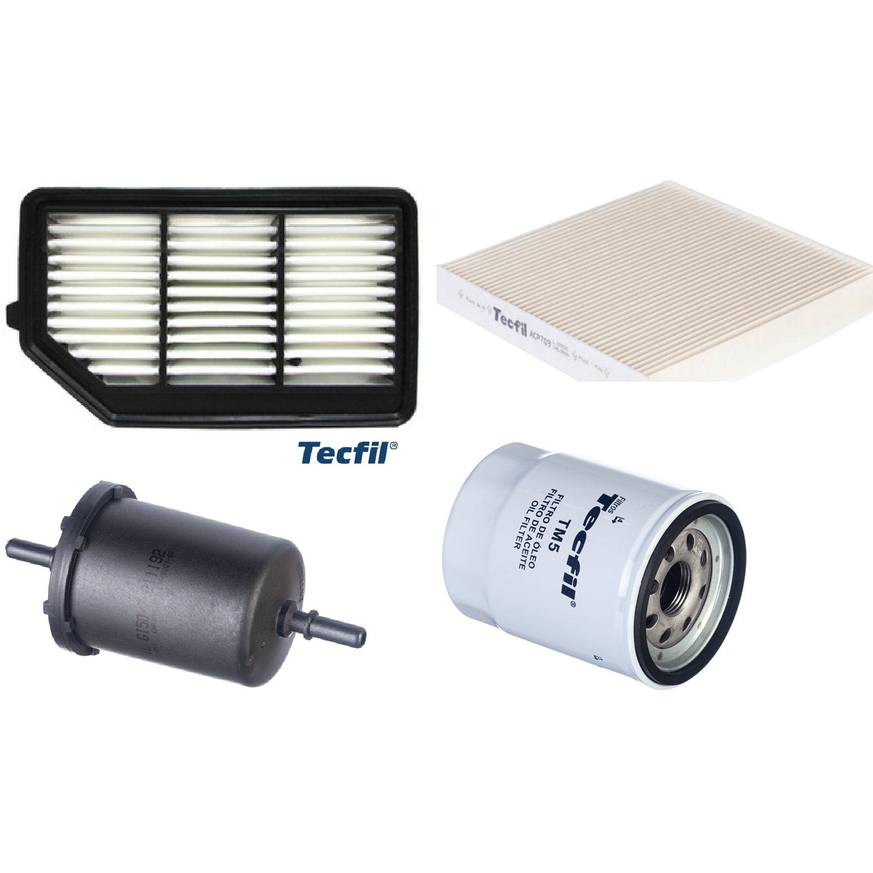 Kit Filtros de Ar do Motor, Óleom Cabine e Combustível - (1)