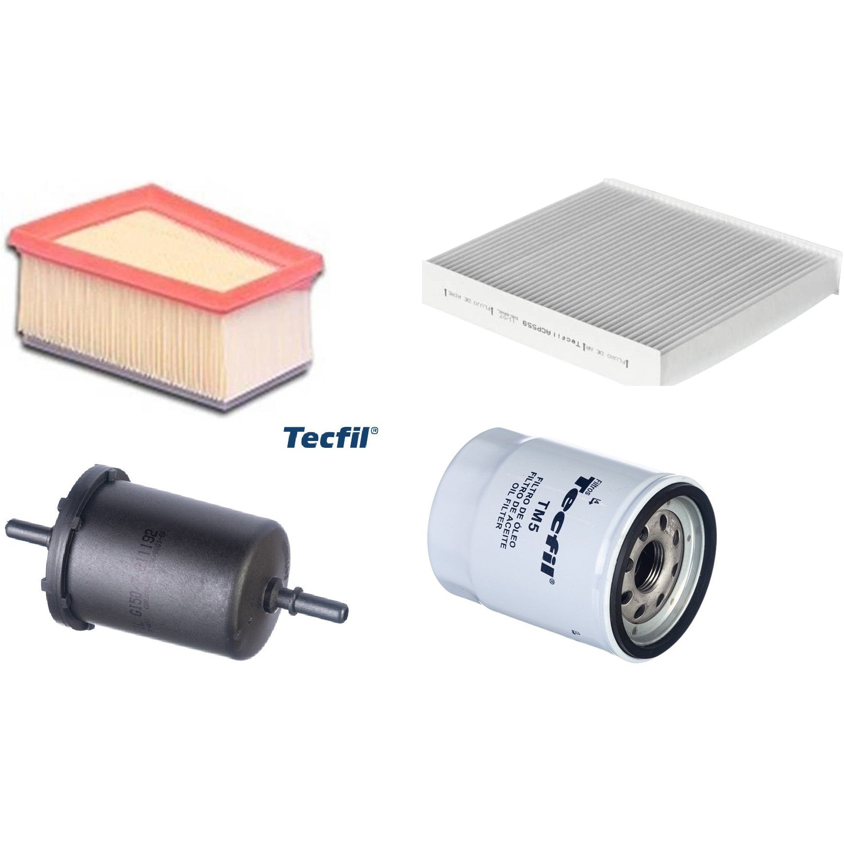 Kit Filtros de Ar do Motor, Óleom Cabine e Combustível - (1)