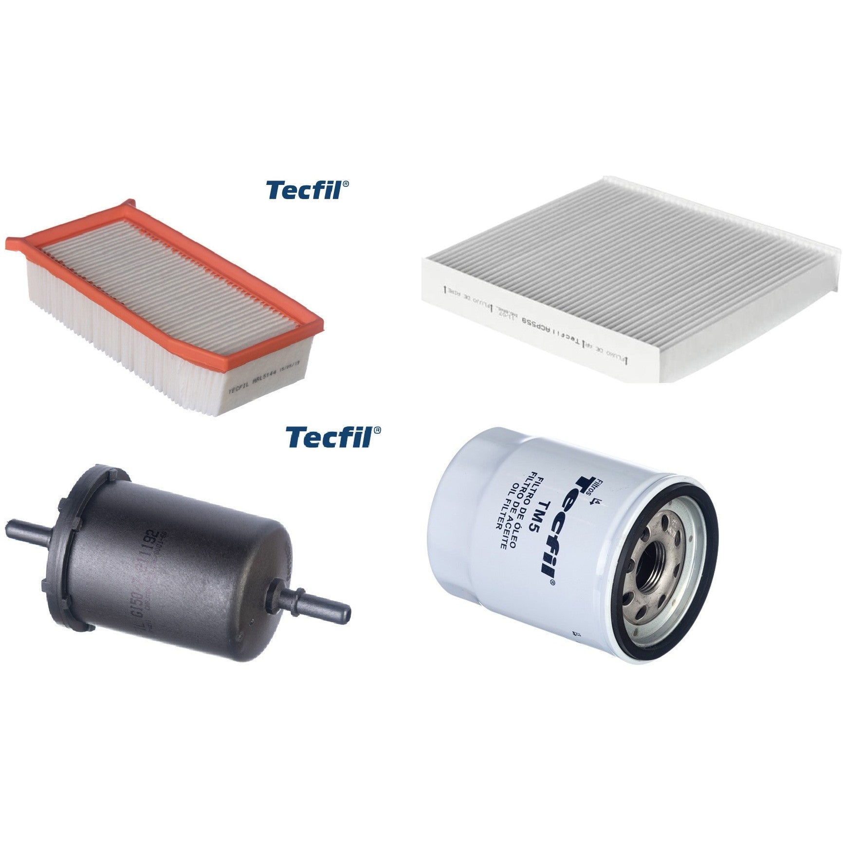Kit Filtros de Ar do Motor, Óleom Cabine e Combustível - (1)