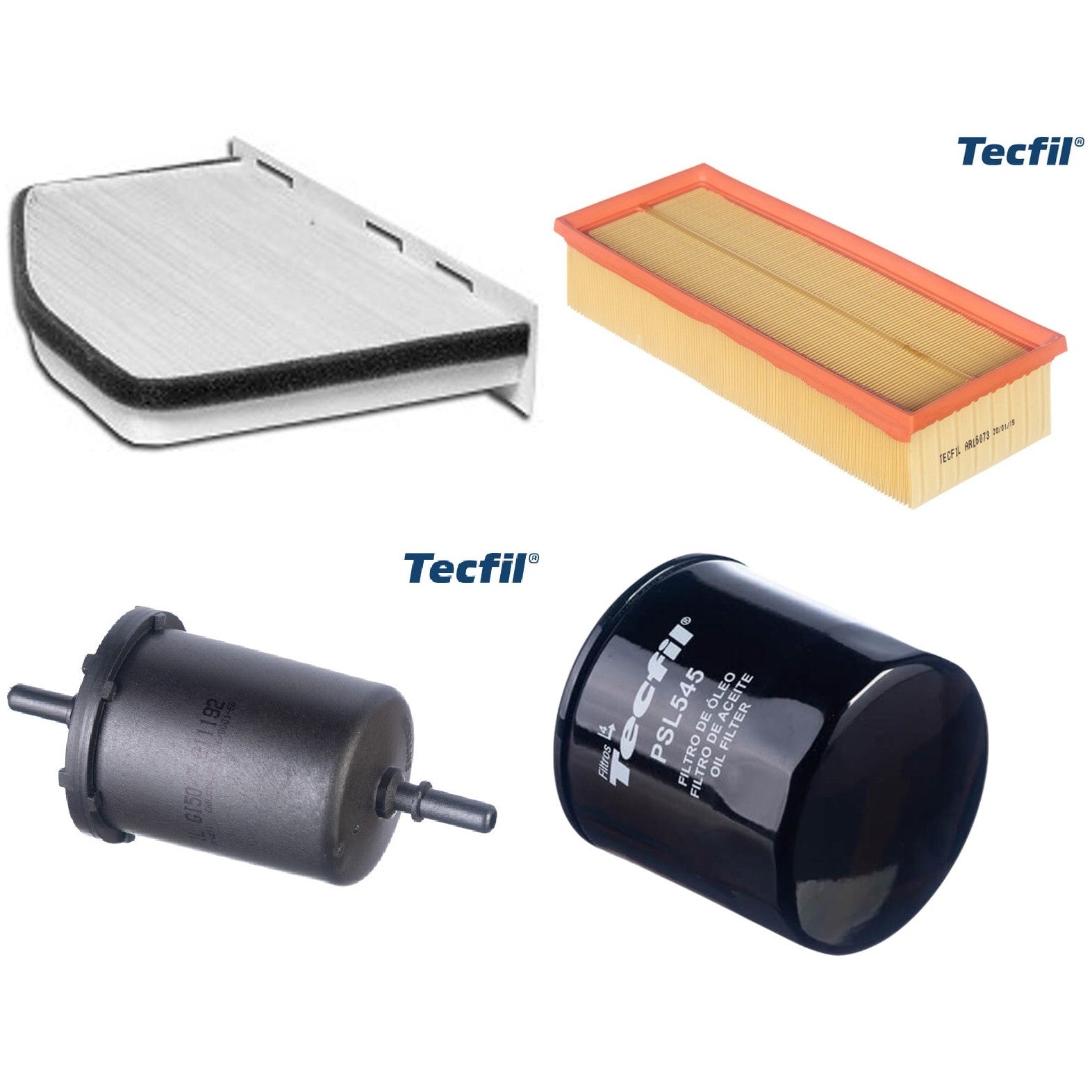 Kit Filtros de Ar do Motor, Óleom Cabine e Combustível - (1)