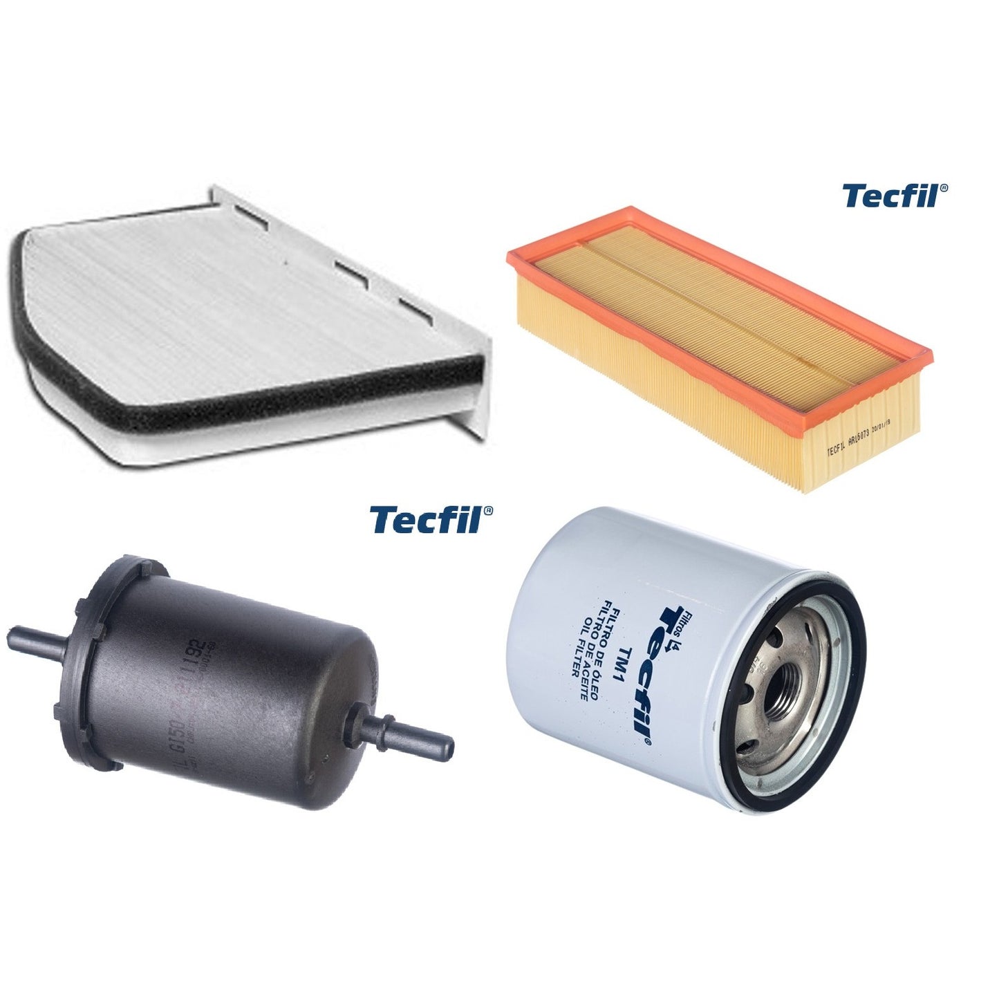 Kit Filtros de Ar do Motor, Óleom Cabine e Combustível - (1)