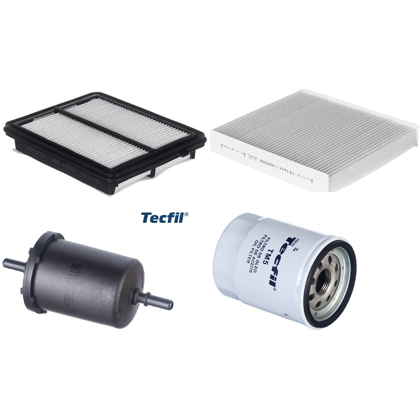 Kit Filtros de Ar do Motor, Óleom Cabine e Combustível - (1)