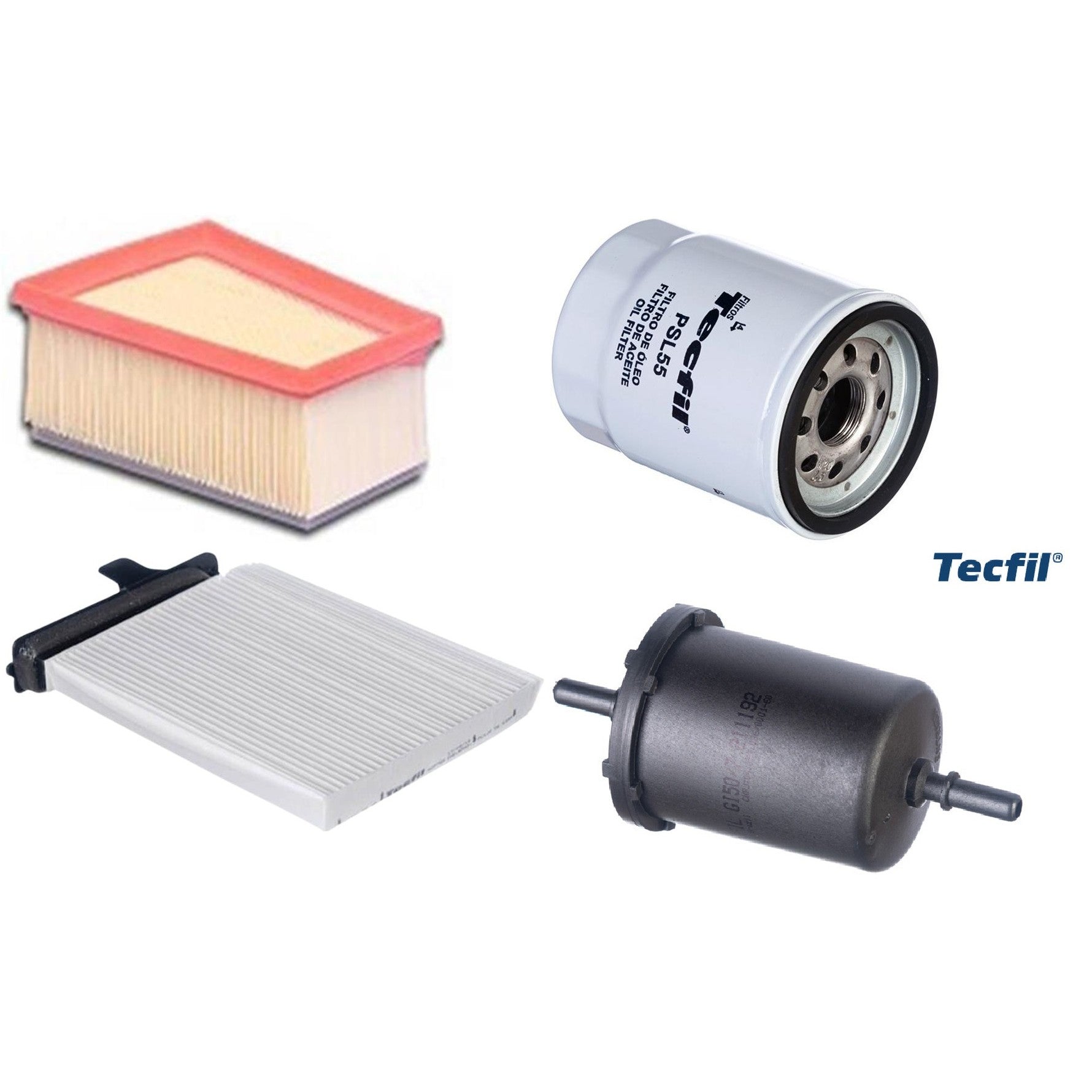 Kit Filtros de Ar do Motor, Óleom Cabine e Combustível - (1)