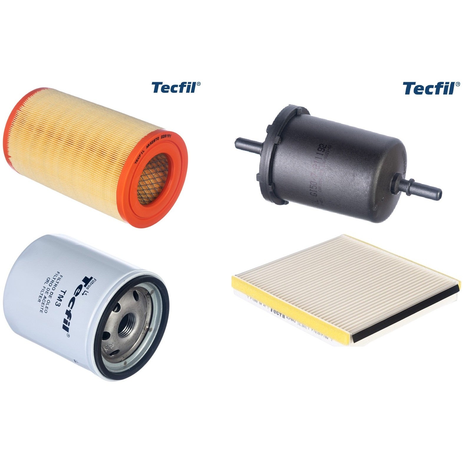 Kit Filtros de Ar do Motor, Óleom Cabine e Combustível - (1)