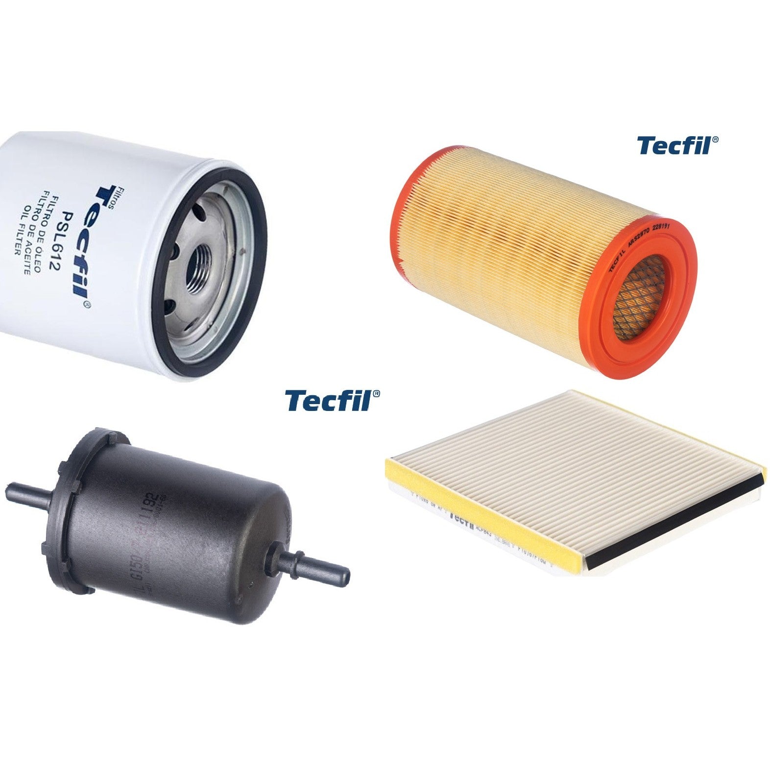 Kit Filtros de Ar do Motor, Óleom Cabine e Combustível - (1)