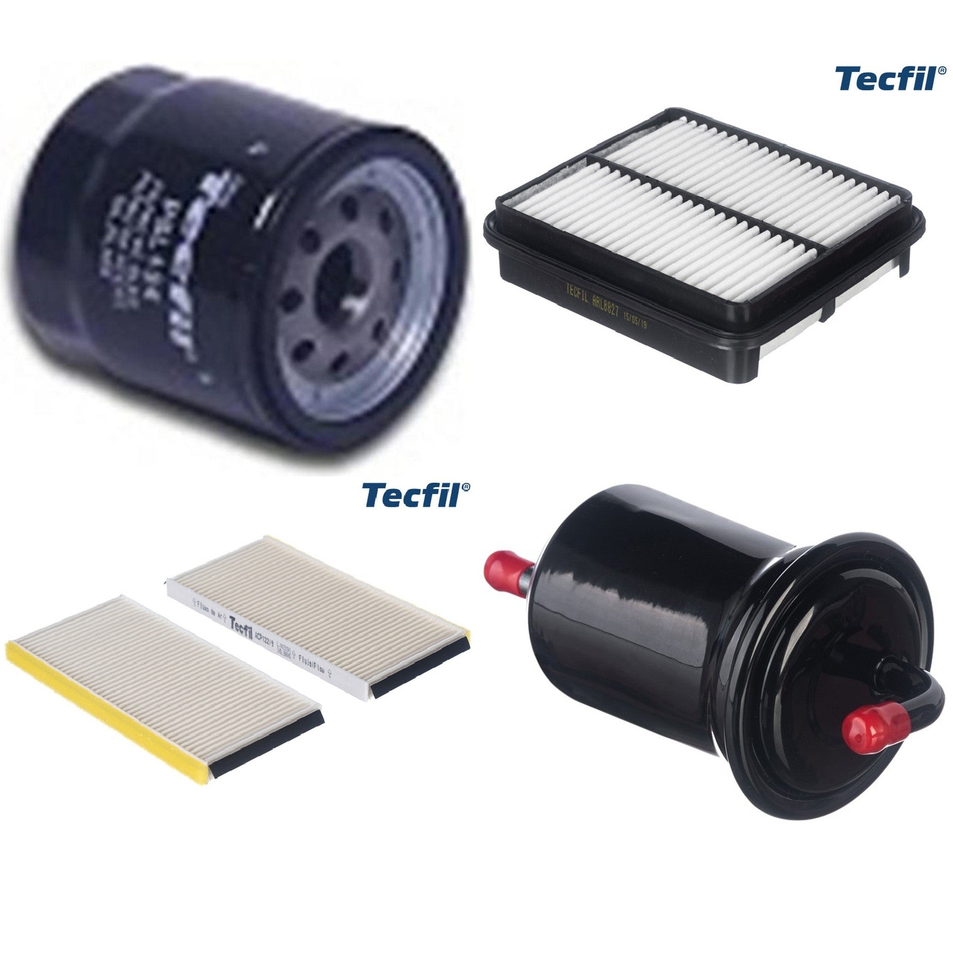 Kit Filtros de Ar do Motor, Óleom Cabine e Combustível - (1)