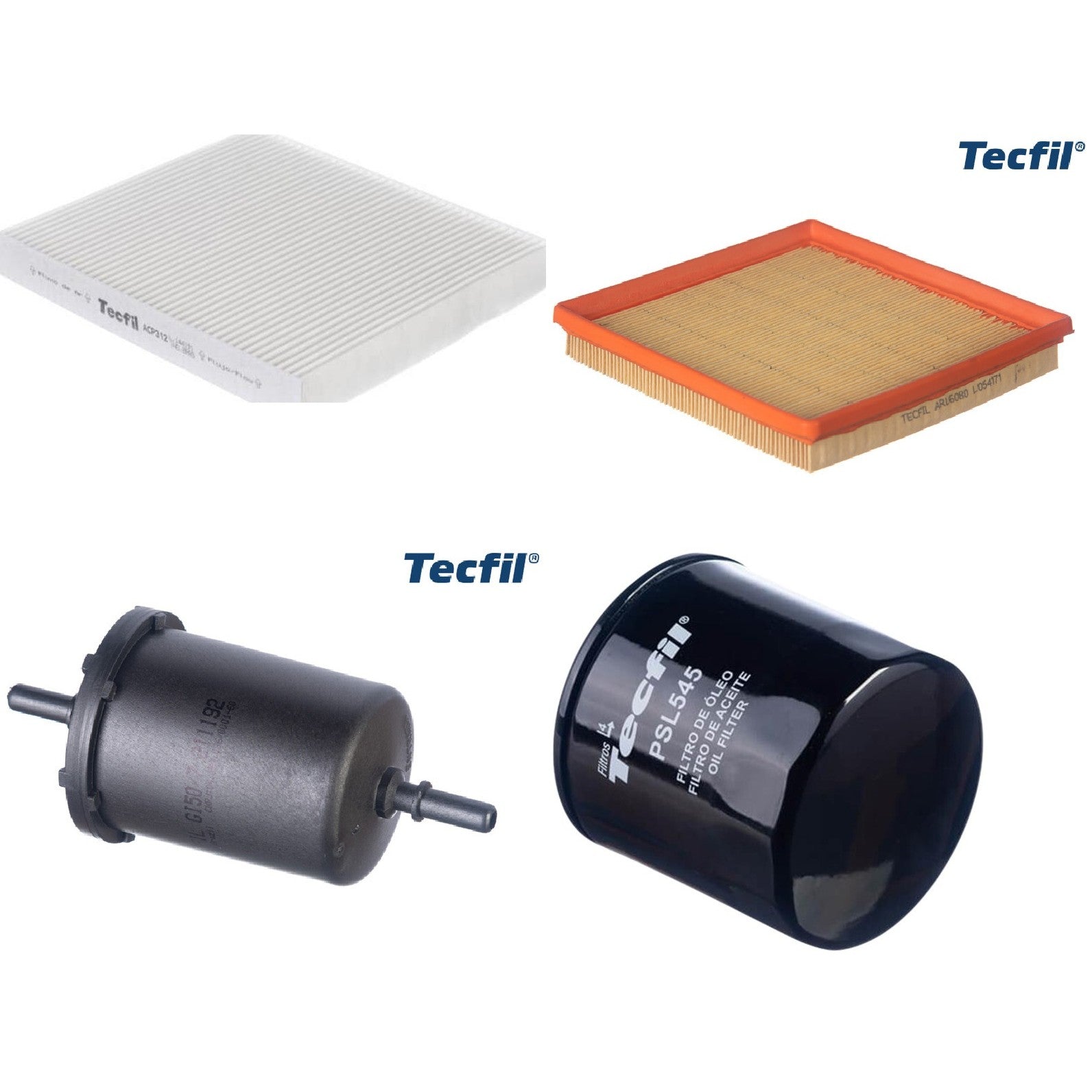 Kit Filtros de Ar do Motor, Óleom Cabine e Combustível - (1)