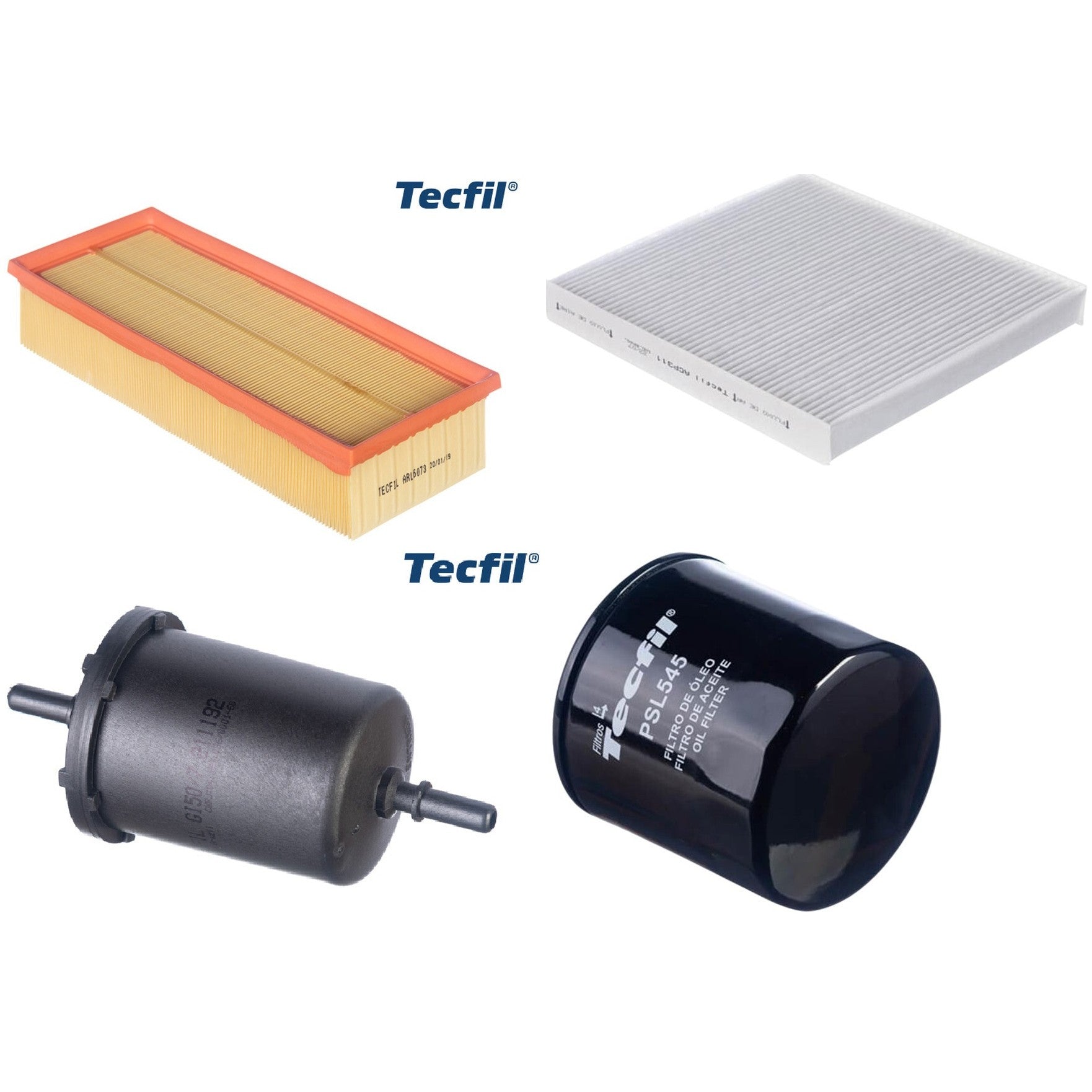 Kit Filtros de Ar do Motor, Óleom Cabine e Combustível - (1)