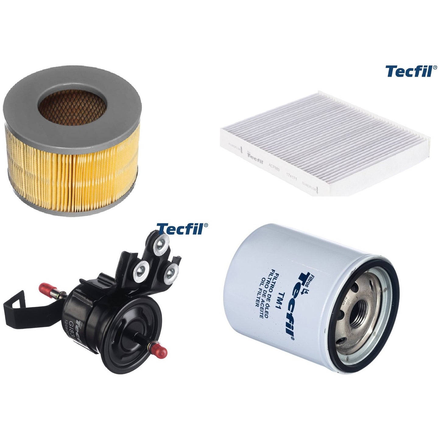 Kit Filtros de Ar do Motor, Óleom Cabine e Combustível - (1)