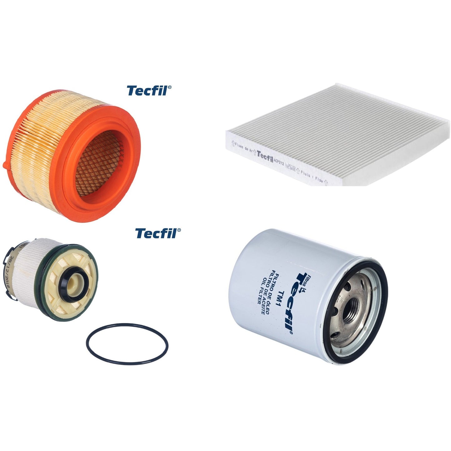Kit Filtros de Ar do Motor, Óleom Cabine e Combustível - (1)