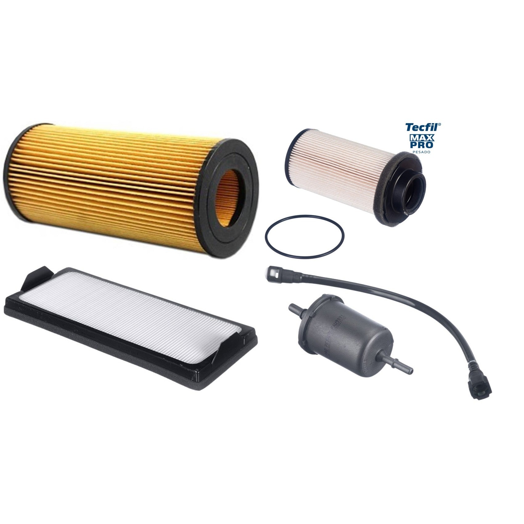 Kit Filtros de Ar do Motor, Óleom Cabine e Combustível - (1)
