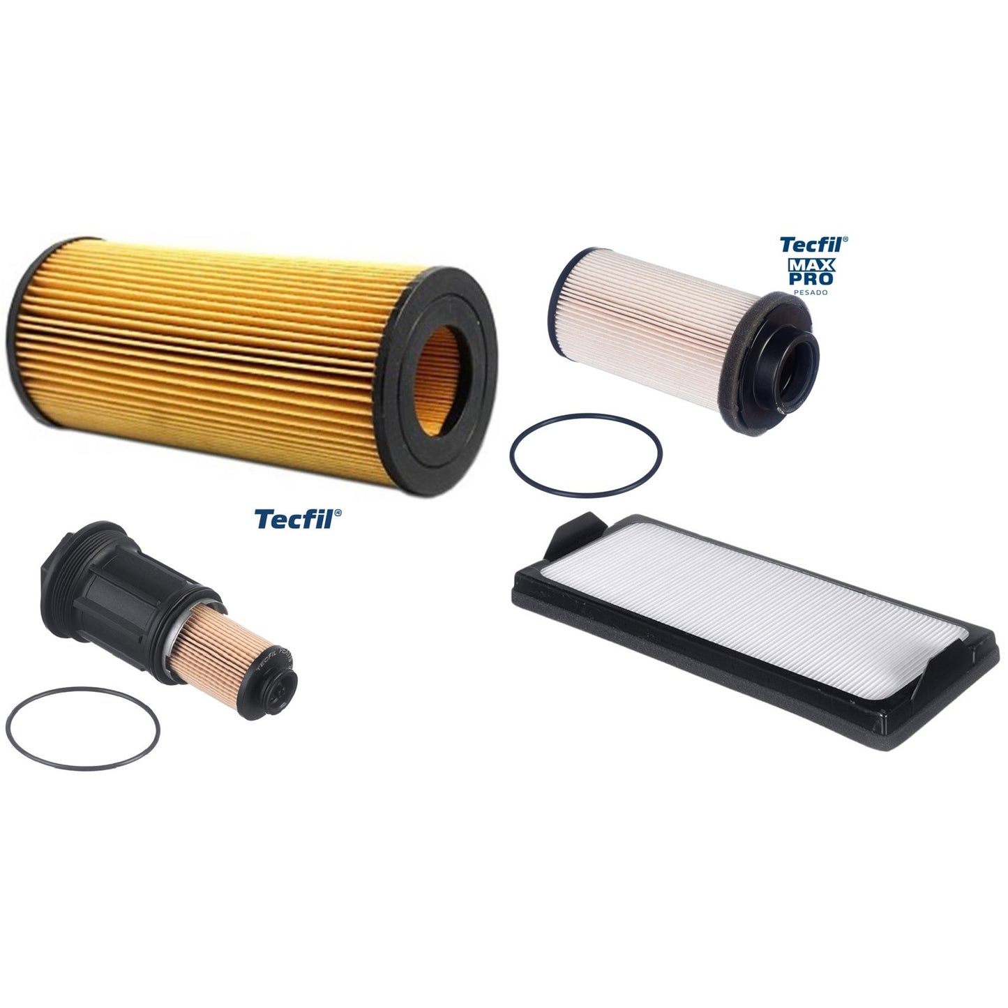 Kit Filtros de Ar do Motor, Óleom Cabine e Combustível - (1)