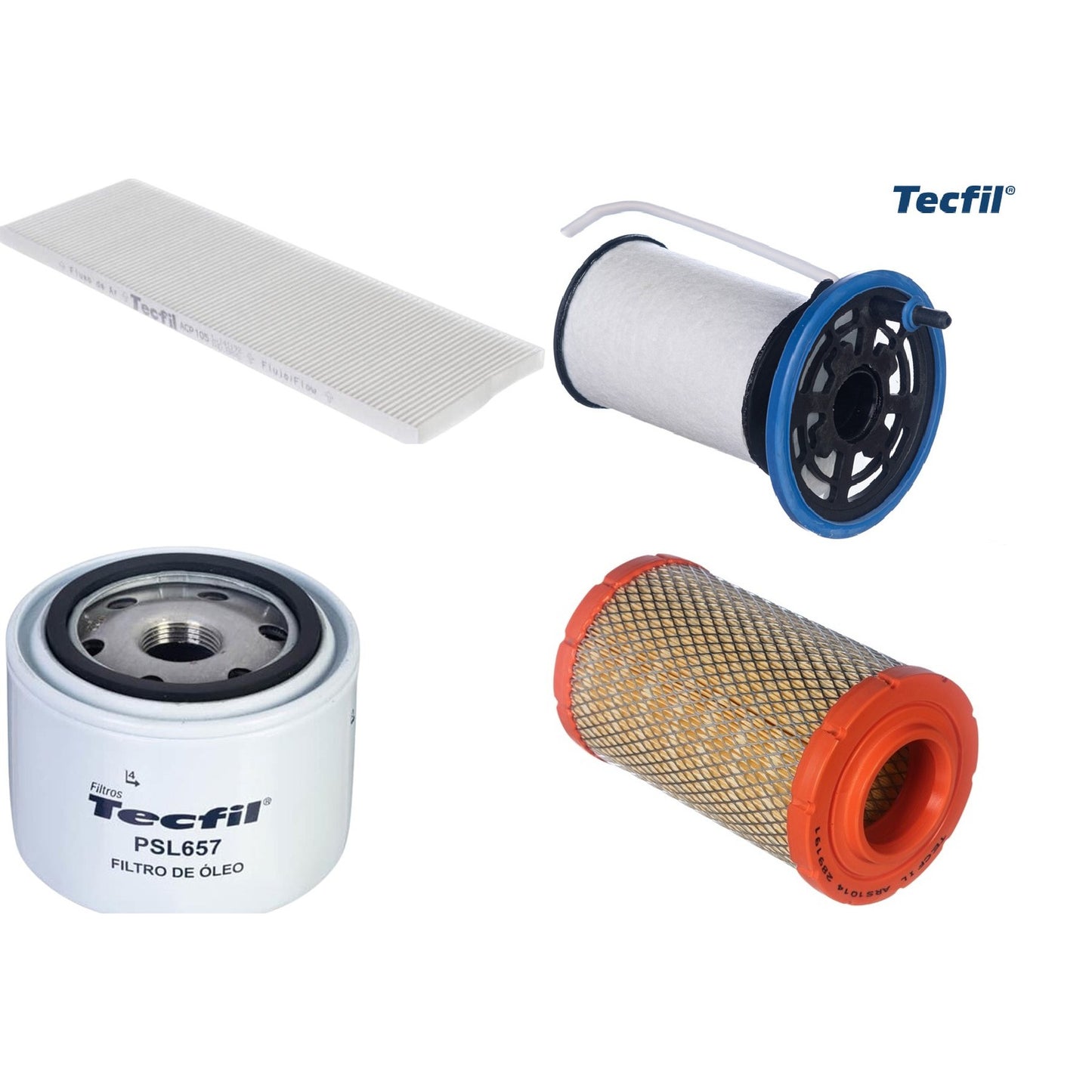 Kit Filtros de Ar do Motor, Óleom Cabine e Combustível - (1)