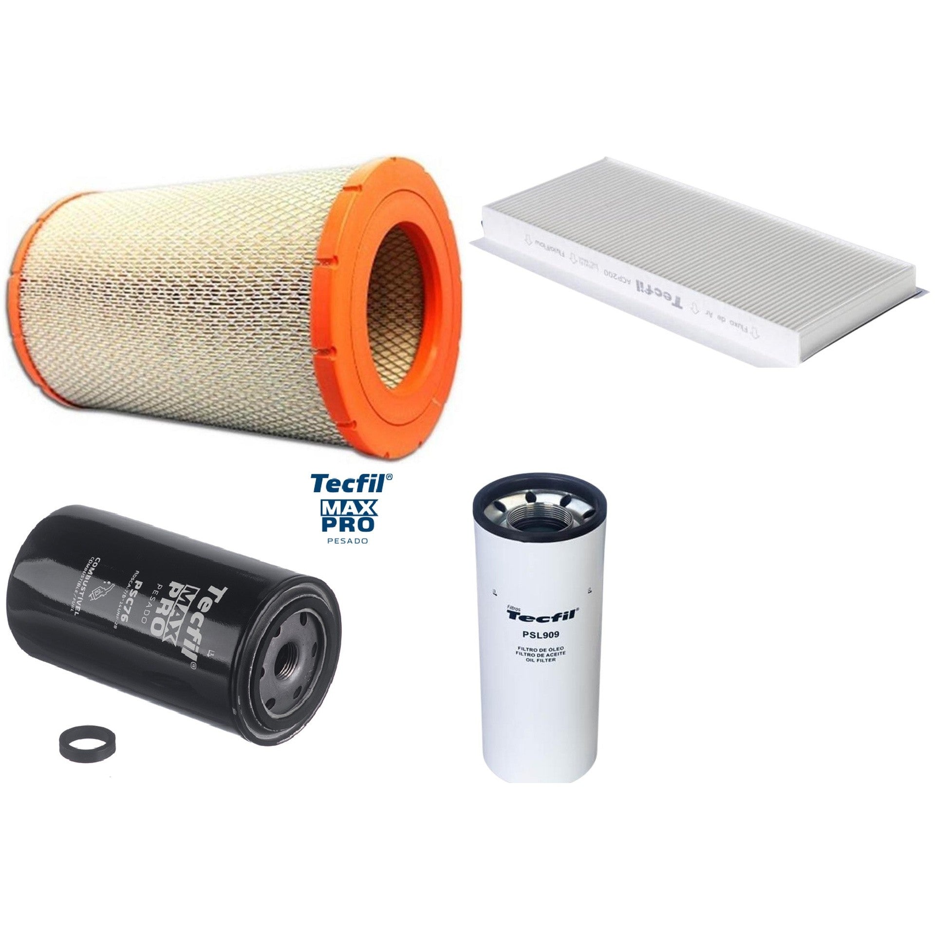 Kit Filtros de Ar do Motor, Óleom Cabine e Combustível - (1)