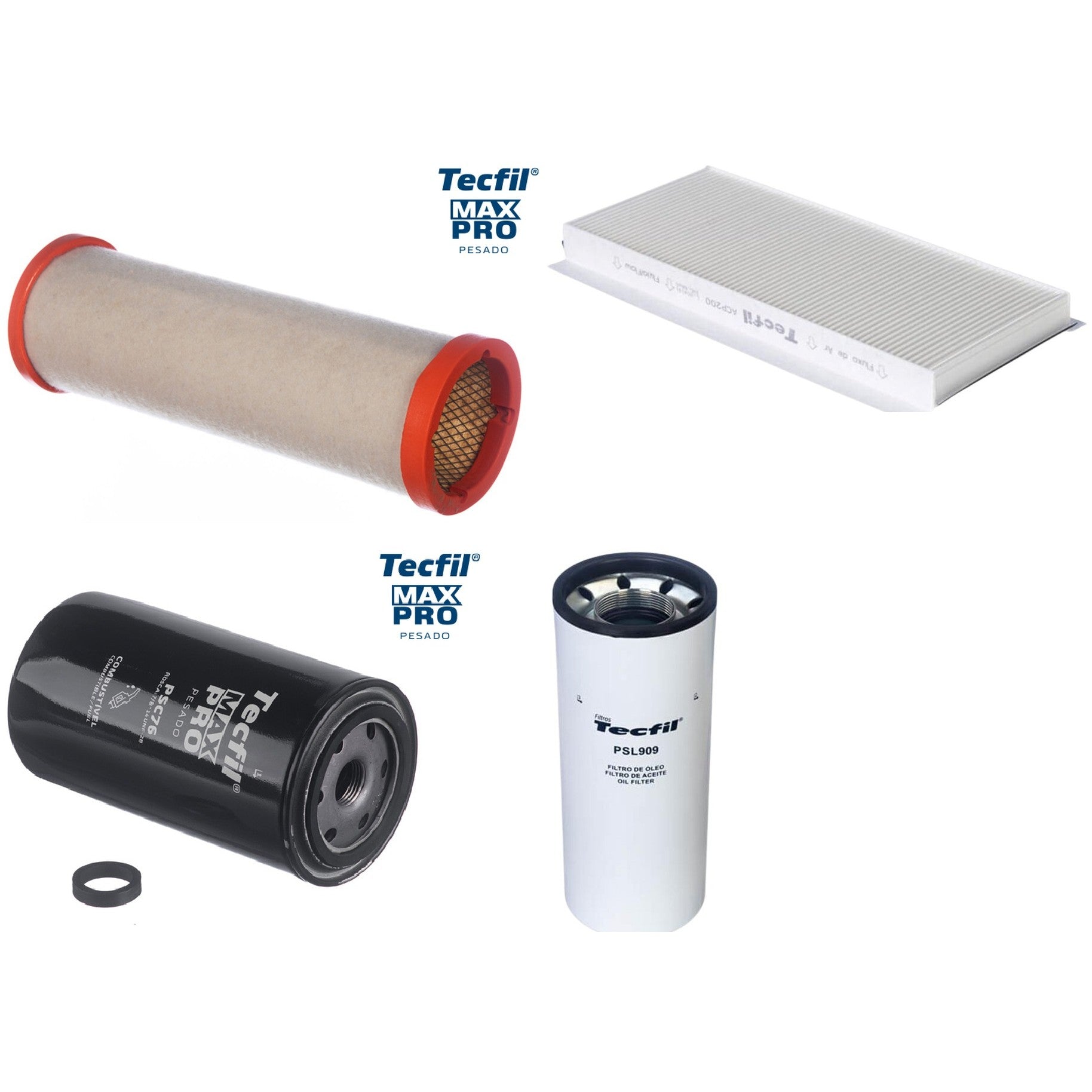 Kit Filtros de Ar do Motor, Óleom Cabine e Combustível - (1)