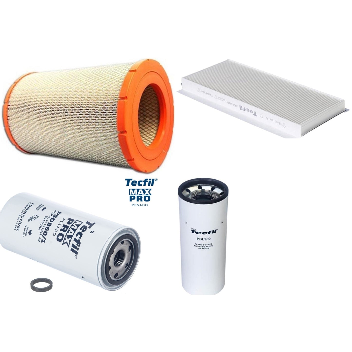Kit Filtros de Ar do Motor, Óleom Cabine e Combustível - (1)