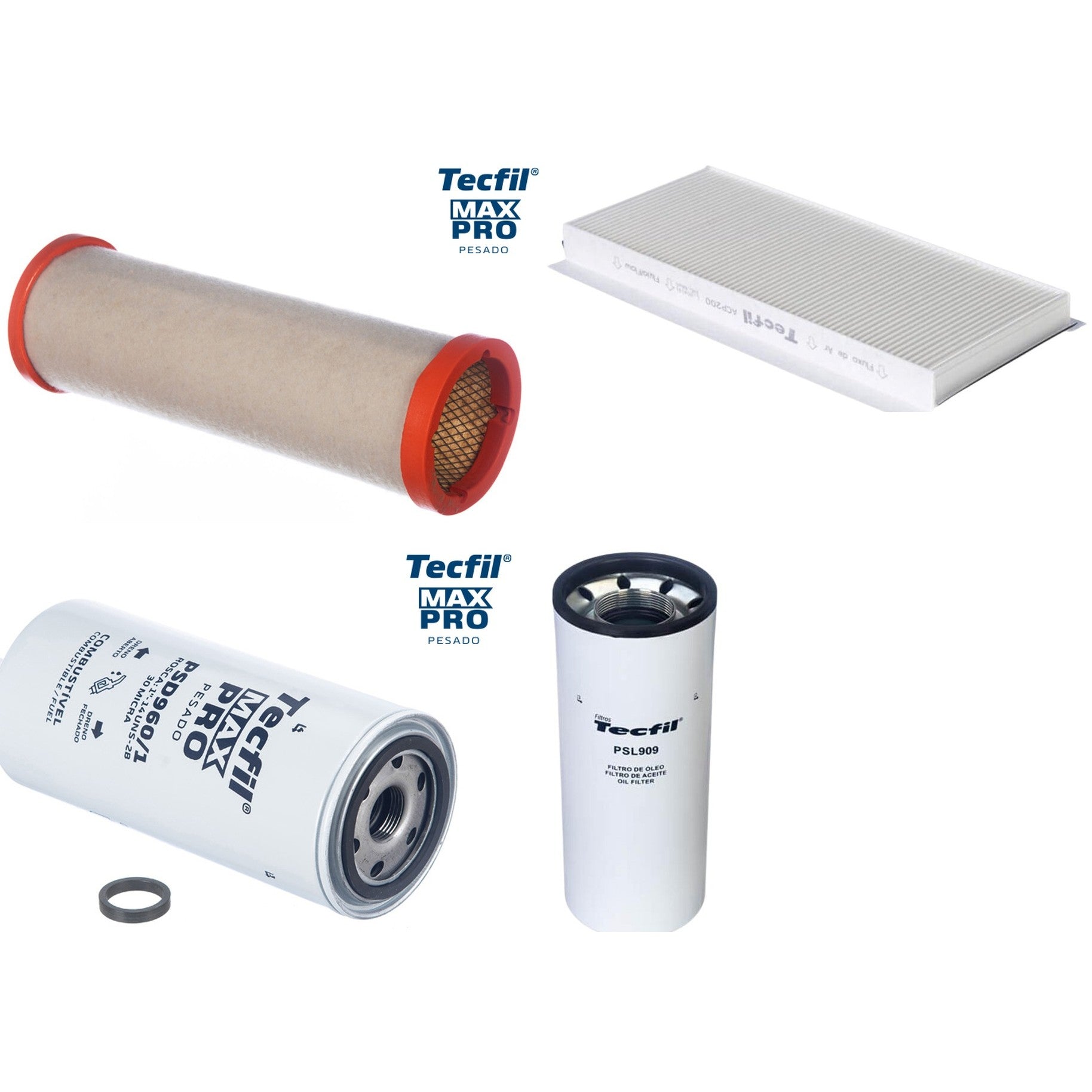 Kit Filtros de Ar do Motor, Óleom Cabine e Combustível - (1)