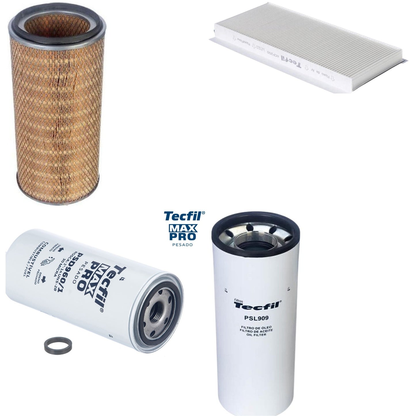 Kit Filtros de Ar do Motor, Óleom Cabine e Combustível - (1)