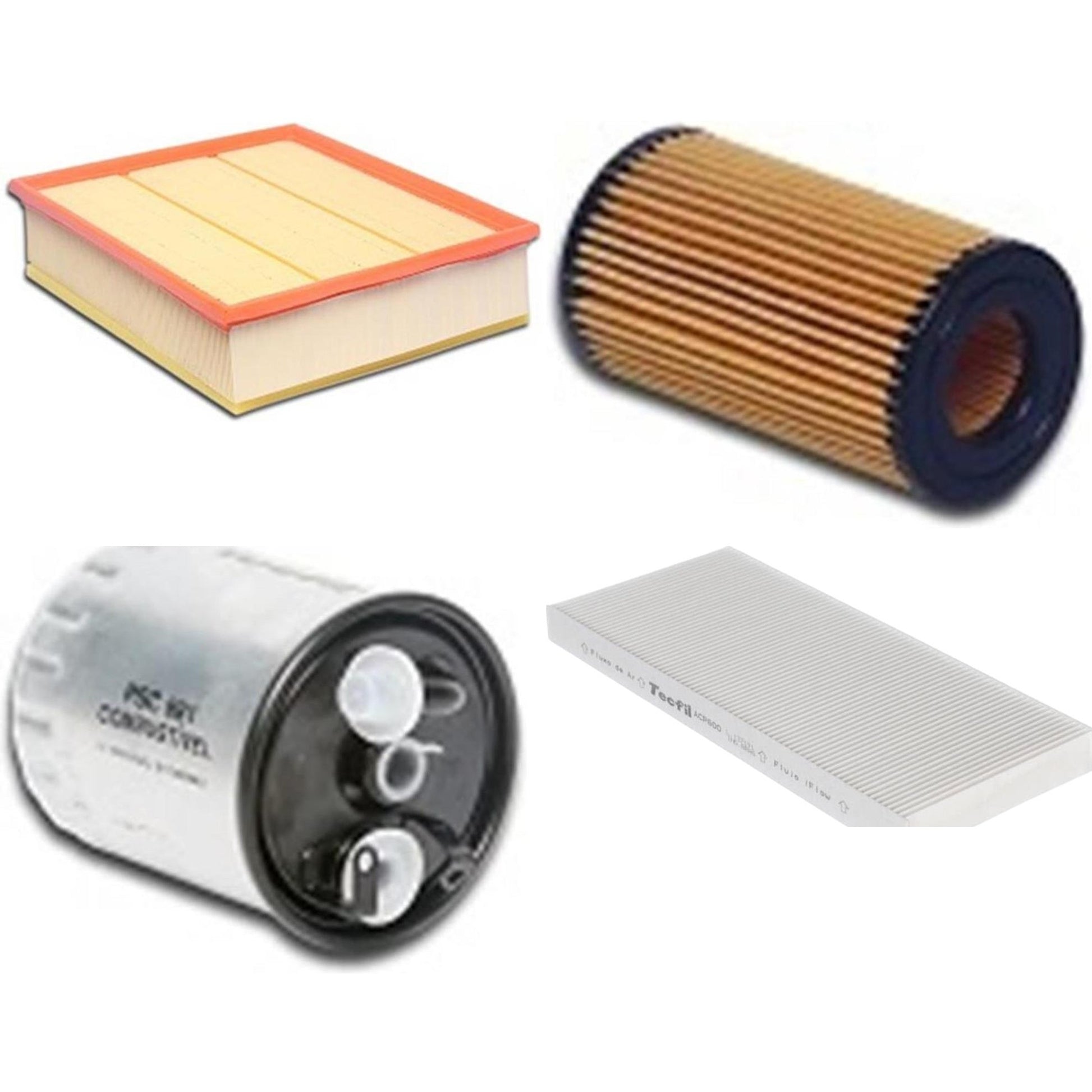 Kit Filtros de Ar do Motor, Óleom Cabine e Combustível - (1)