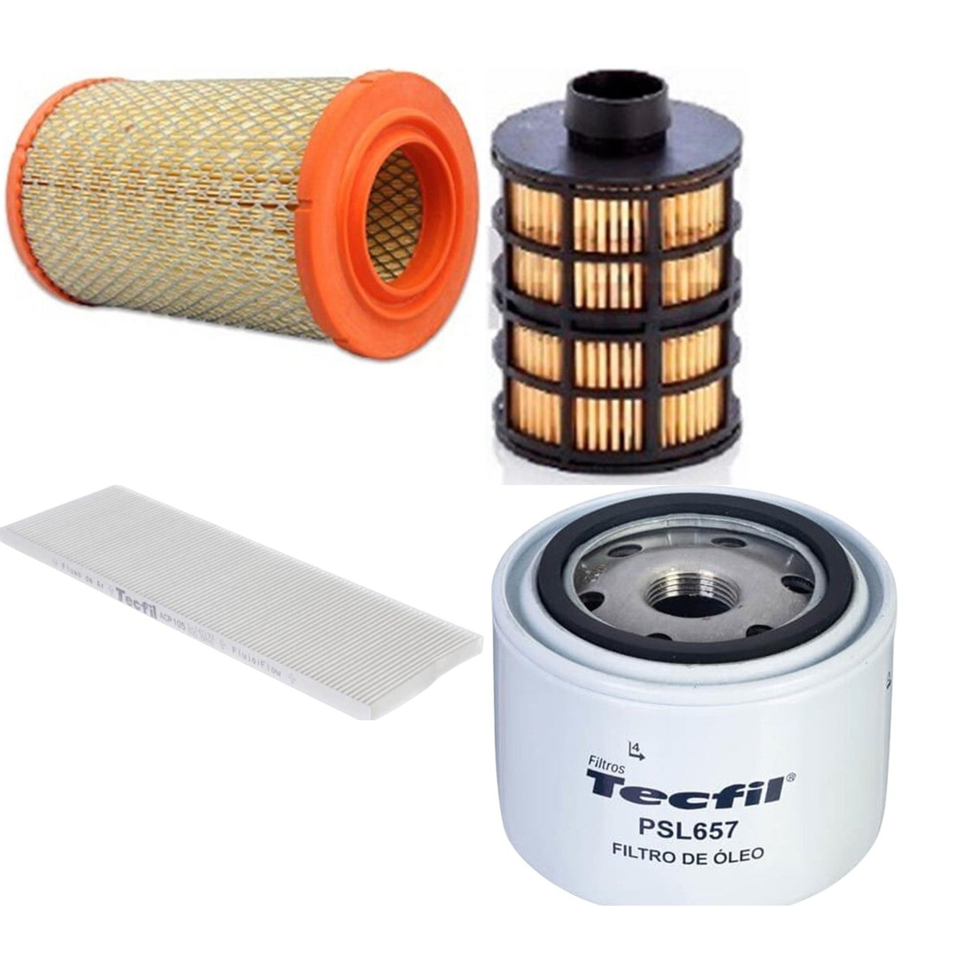 Kit Filtros de Ar do Motor, Óleom Cabine e Combustível - (1)