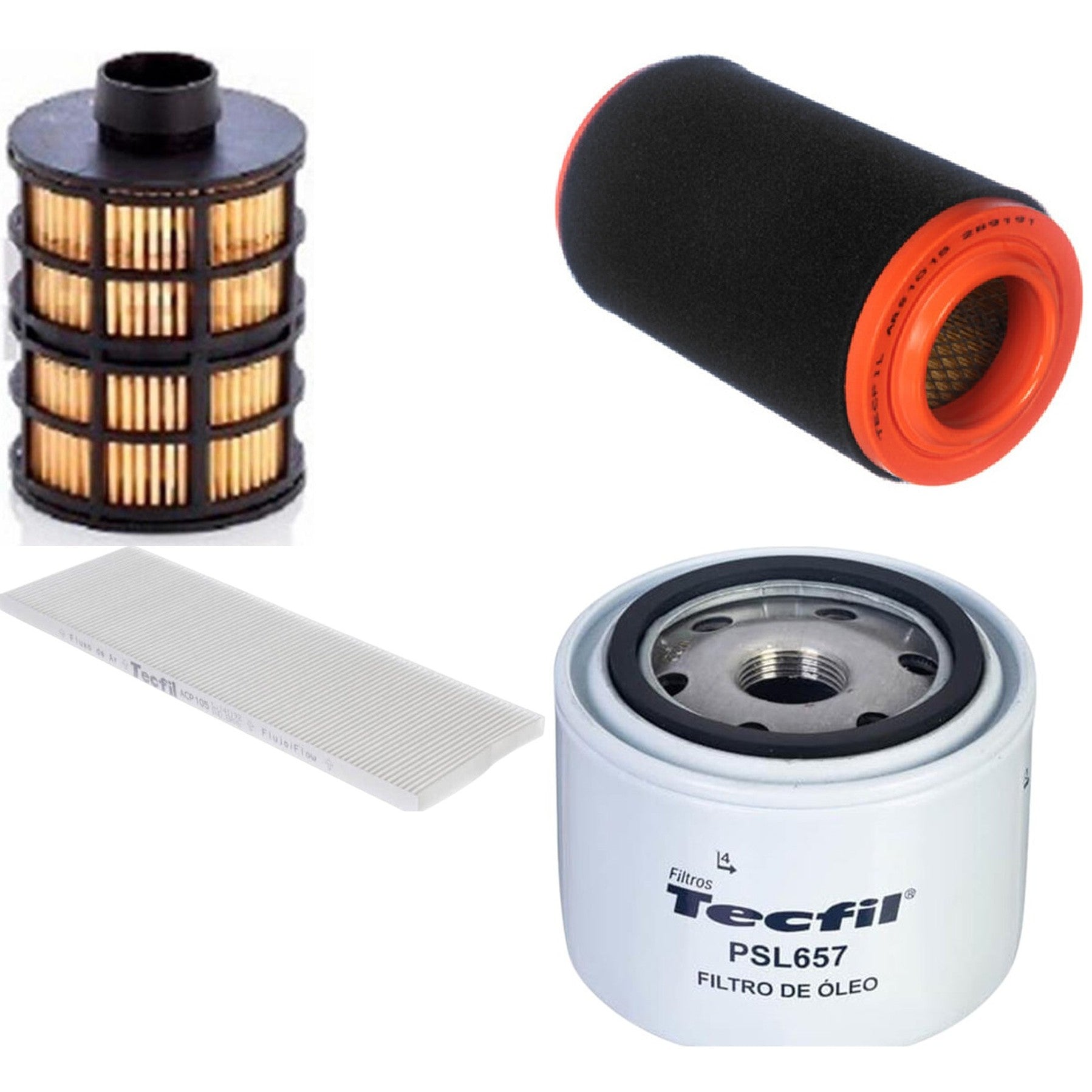 Kit Filtros de Ar do Motor, Óleom Cabine e Combustível - (1)