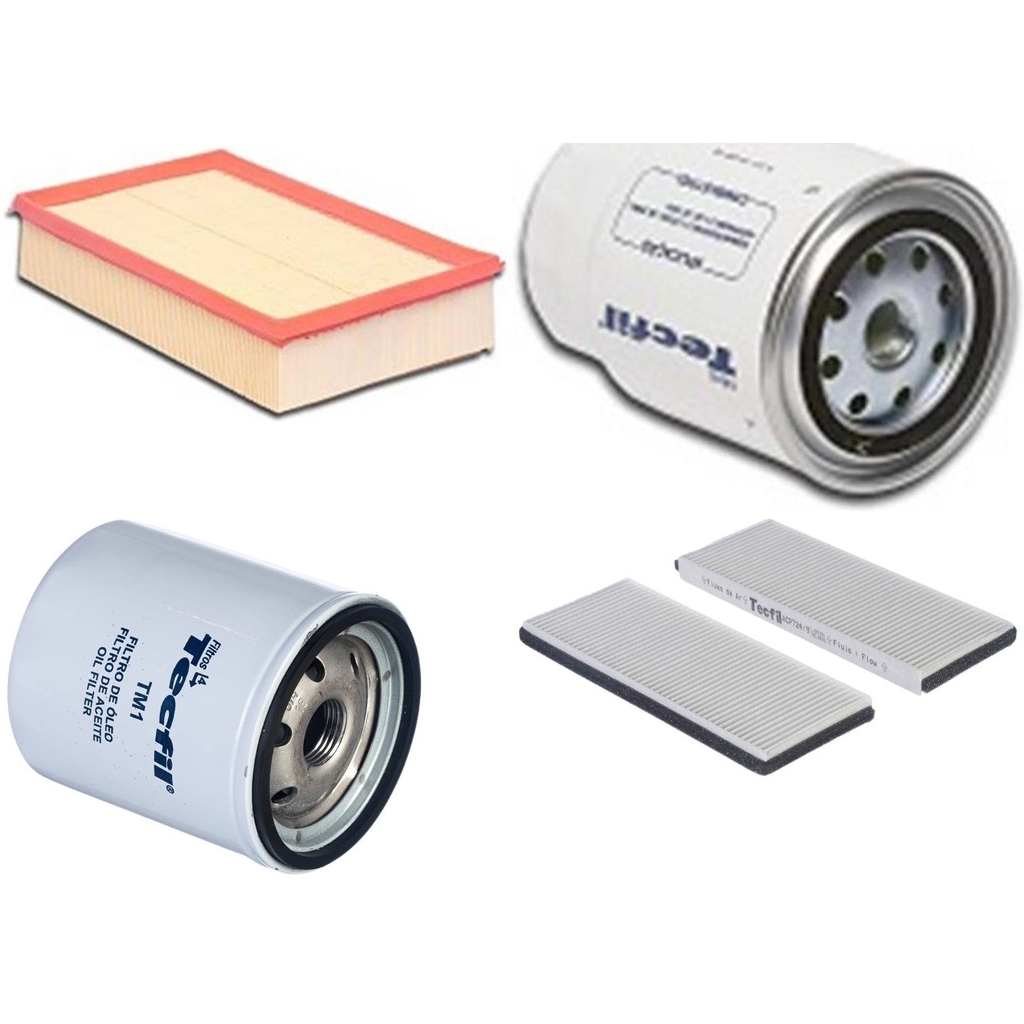 Kit Filtros de Ar do Motor, Óleom Cabine e Combustível - (1)