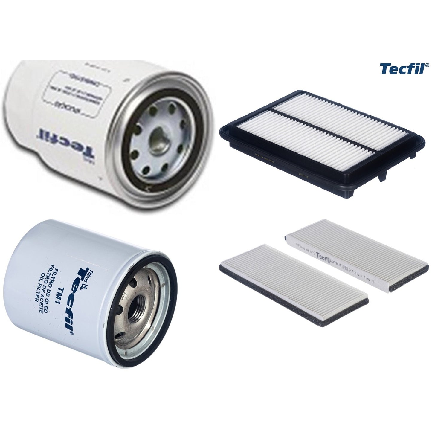 Kit Filtros de Ar do Motor, Óleom Cabine e Combustível - (1)