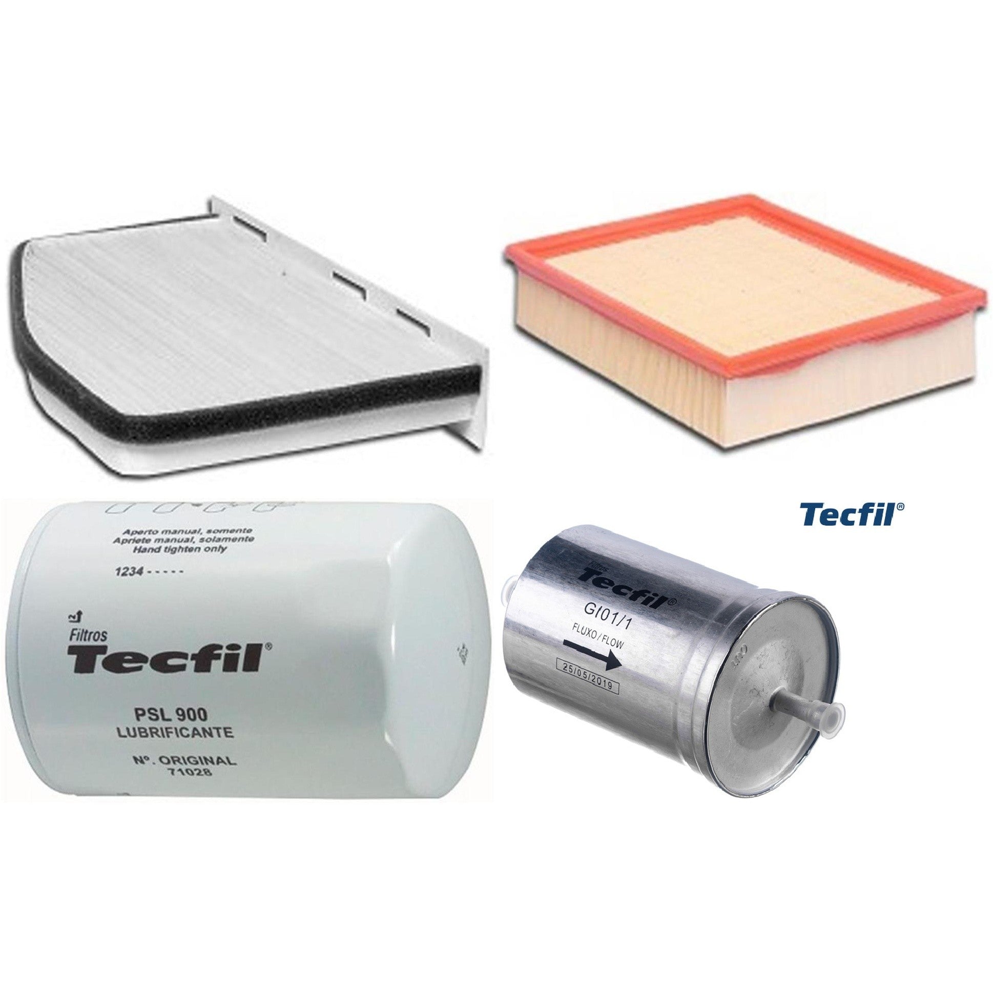 Kit Filtros de Ar do Motor, Óleom Cabine e Combustível - (1)