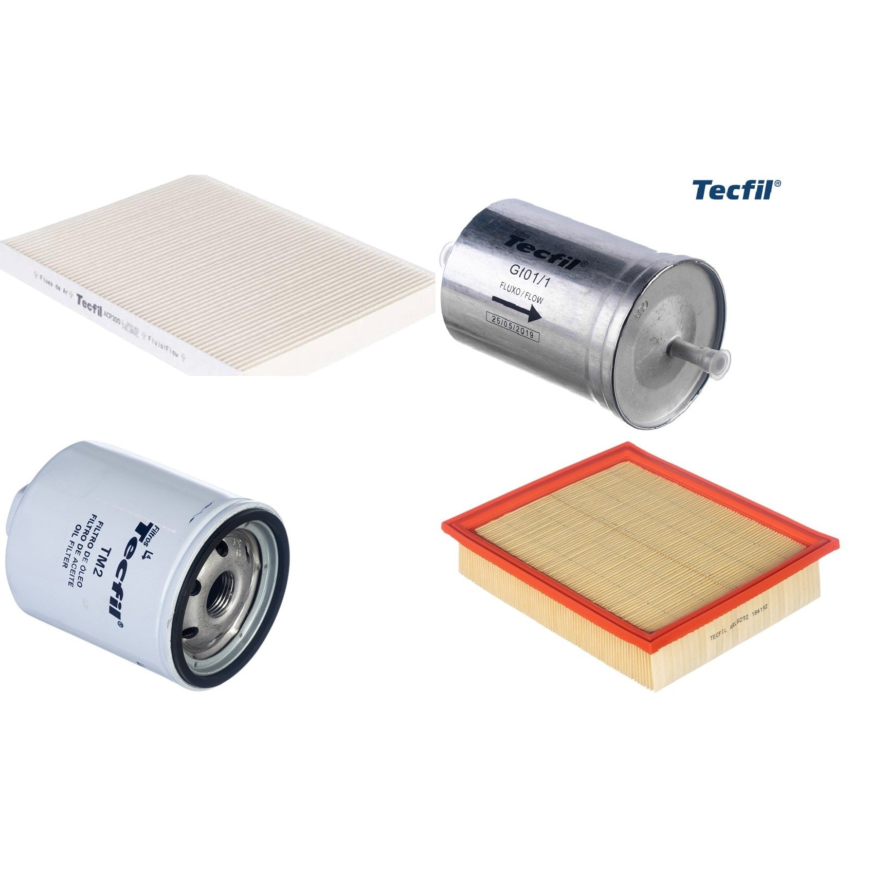 Kit Filtros de Ar do Motor, Óleom Cabine e Combustível - (1)