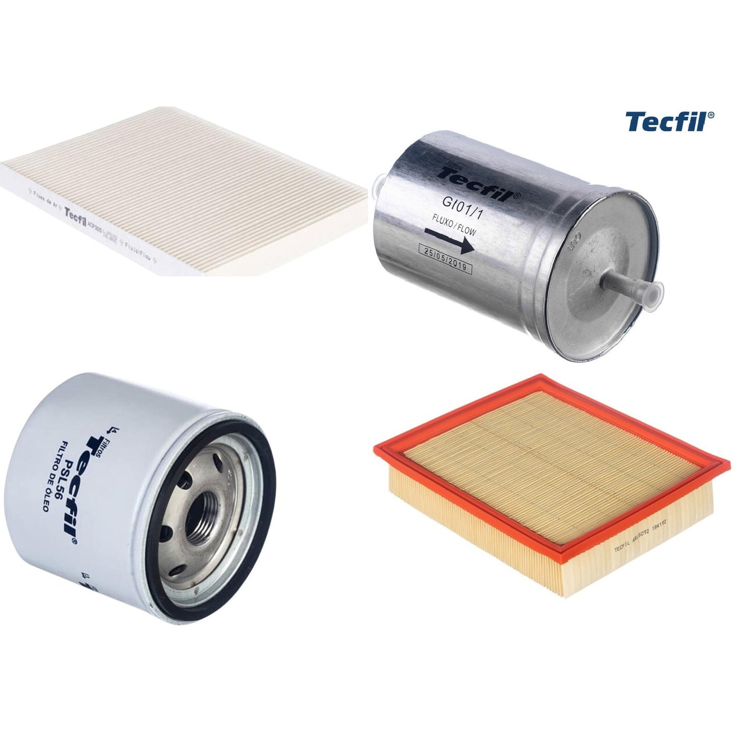 Kit Filtros de Ar do Motor, Óleom Cabine e Combustível - (1)