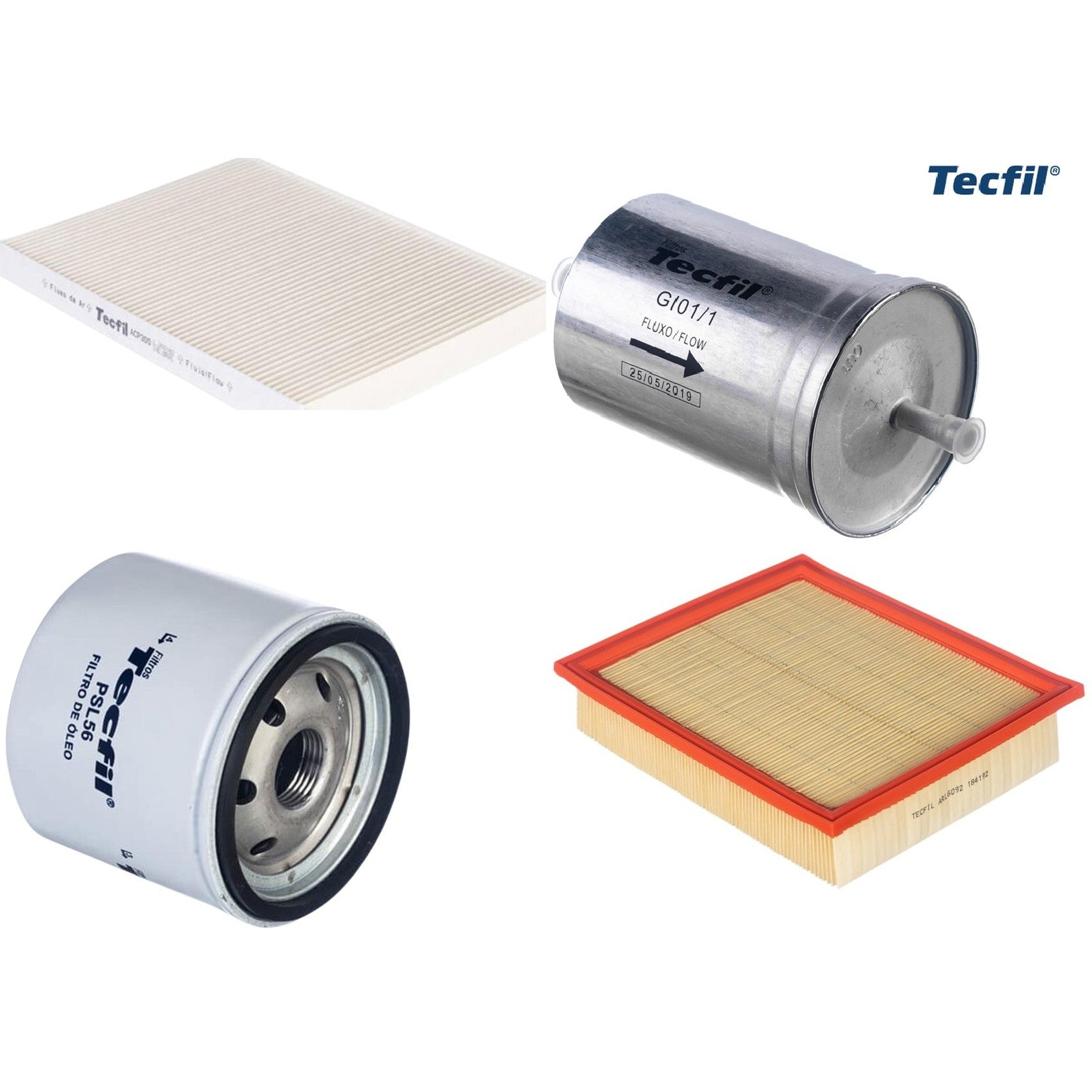 Kit Filtros de Ar do Motor, Óleom Cabine e Combustível - (1)