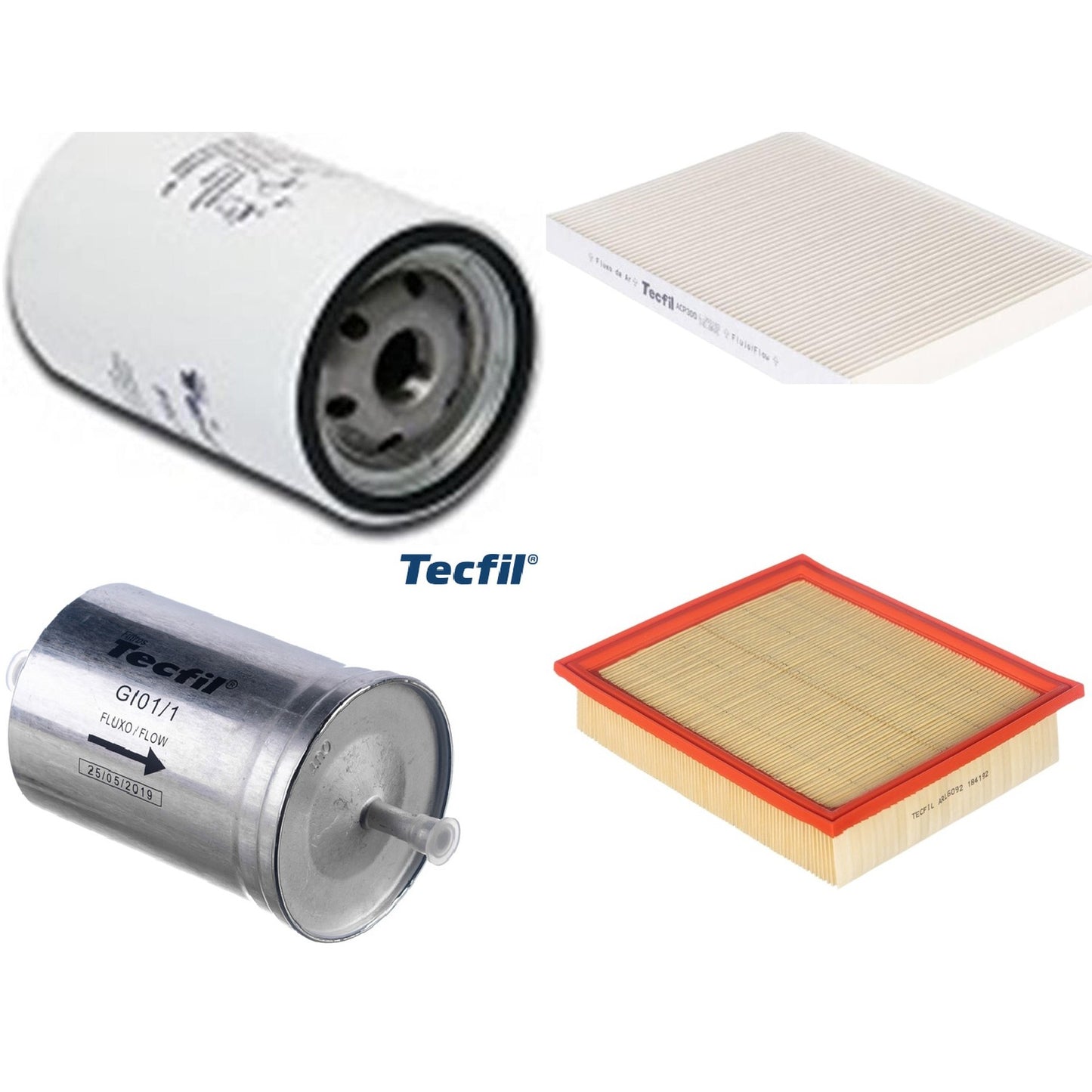 Kit Filtros de Ar do Motor, Óleom Cabine e Combustível - (1)