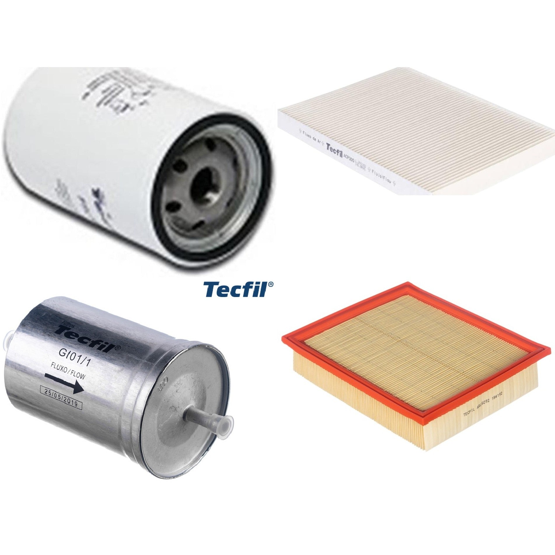 Kit Filtros de Ar do Motor, Óleom Cabine e Combustível - (1)