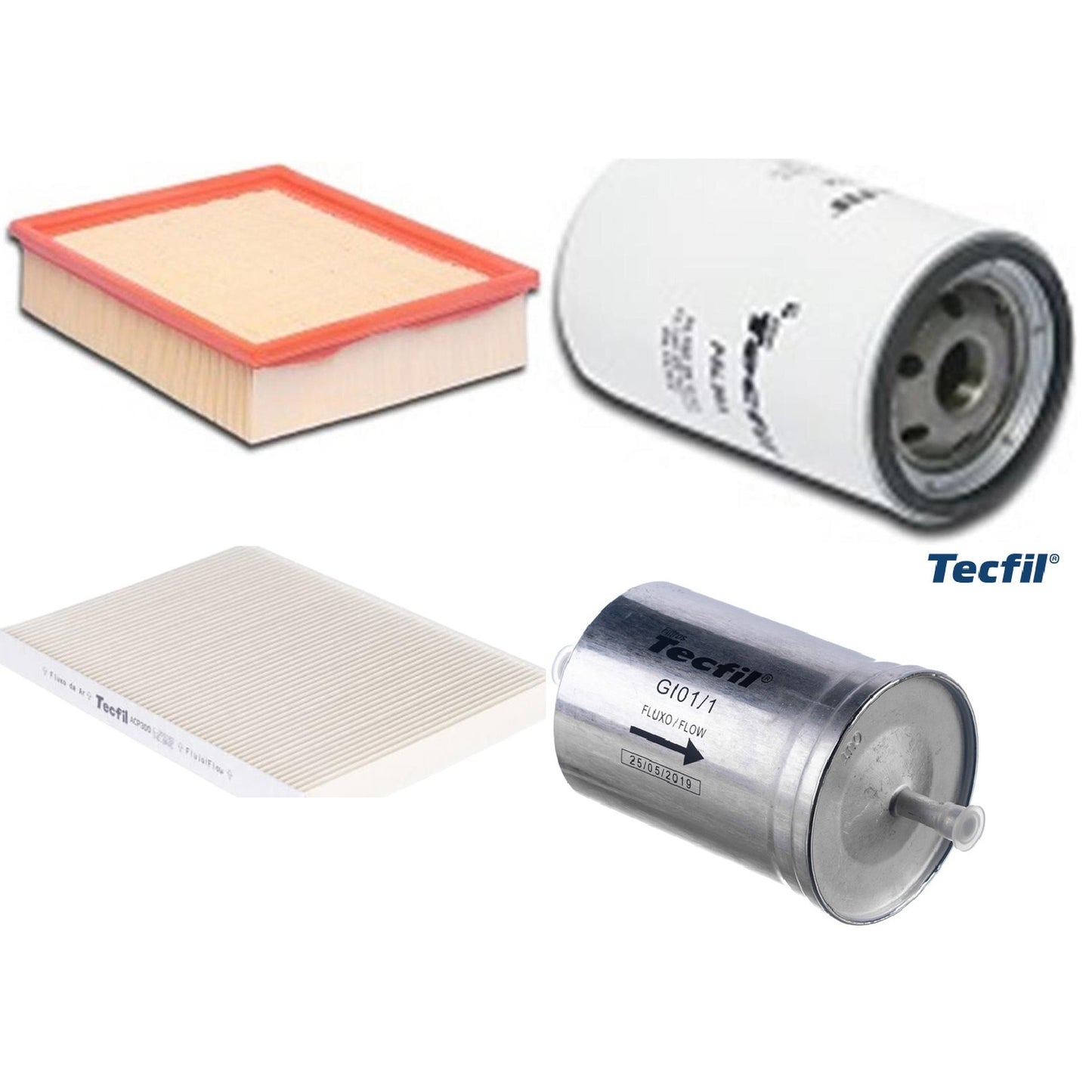 Kit Filtros de Ar do Motor, Óleom Cabine e Combustível - (1)
