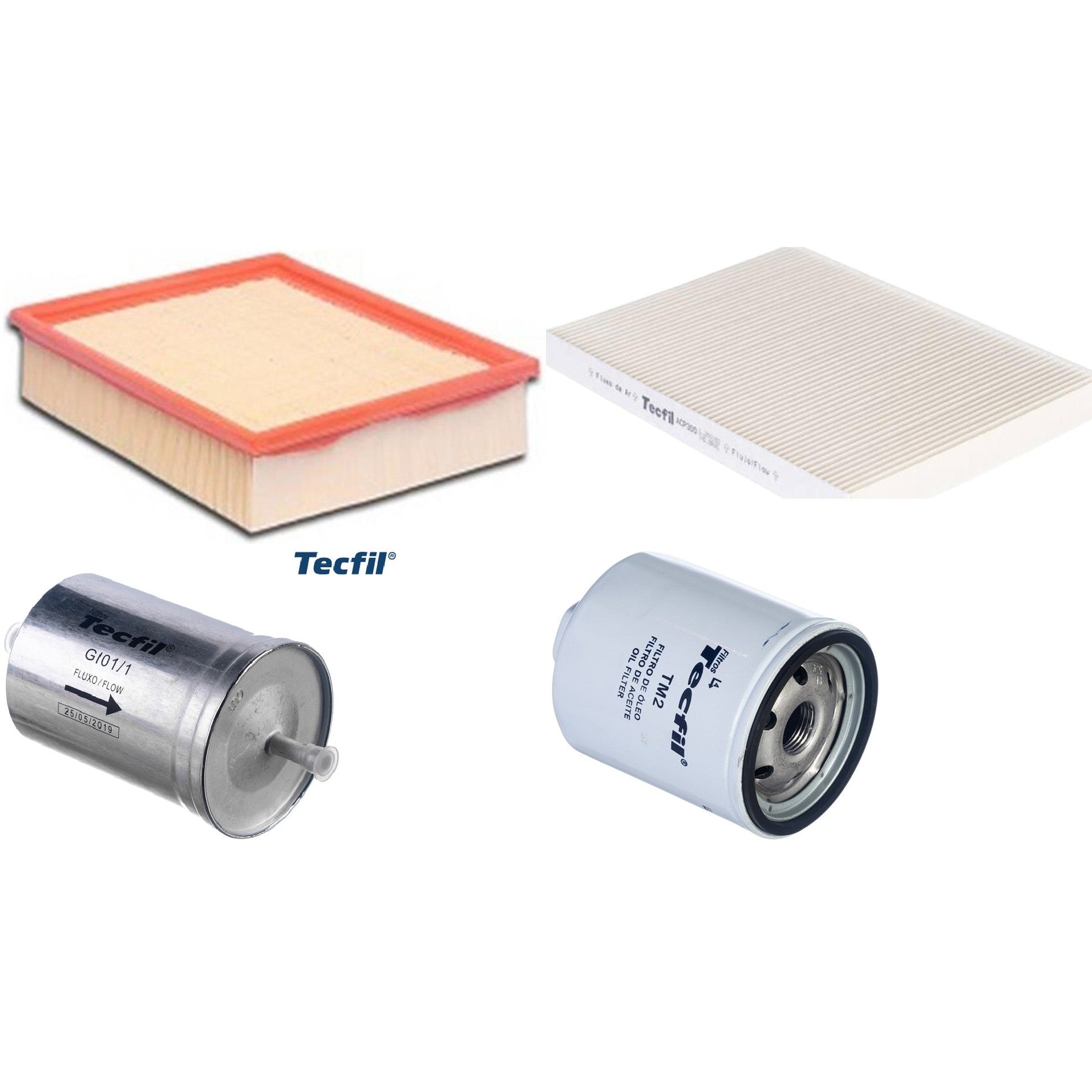 Kit Filtros de Ar do Motor, Óleom Cabine e Combustível - (1)