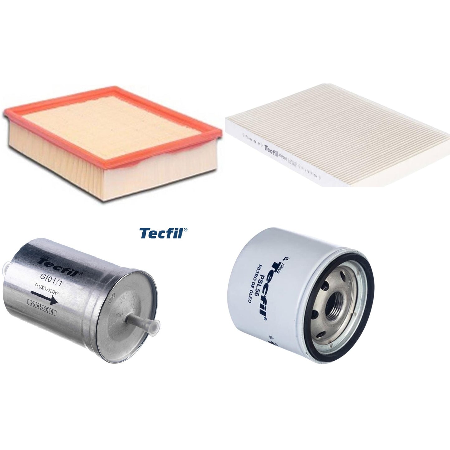 Kit Filtros de Ar do Motor, Óleom Cabine e Combustível - (1)