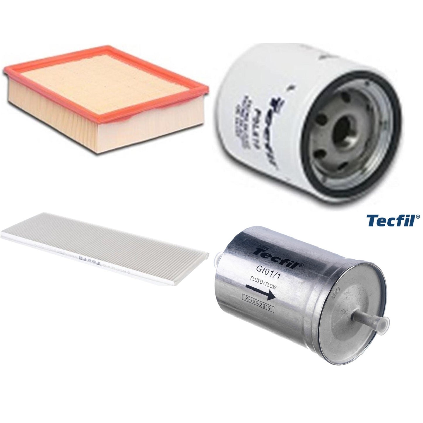Kit Filtros de Ar do Motor, Óleom Cabine e Combustível - (1)