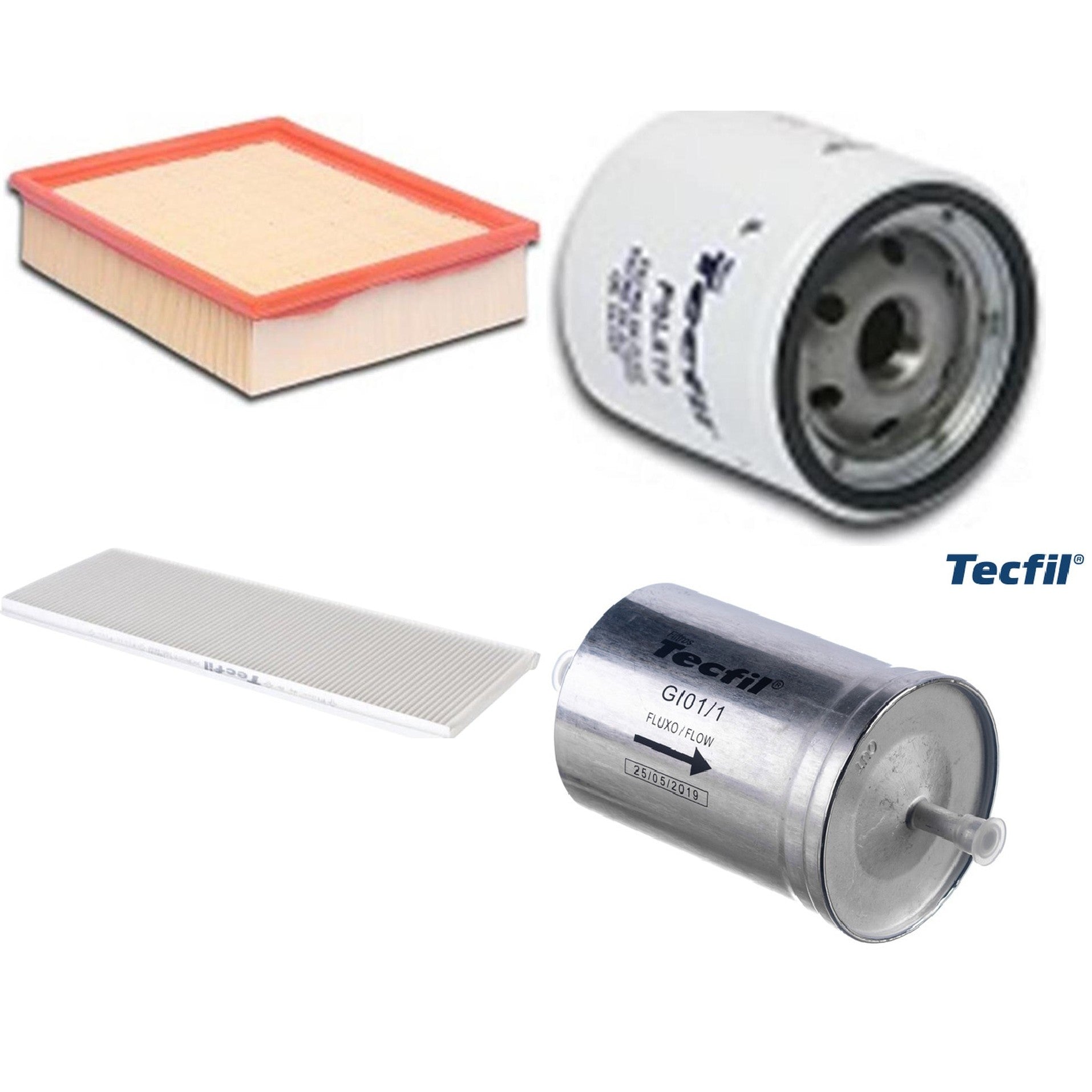Kit Filtros de Ar do Motor, Óleom Cabine e Combustível - (1)