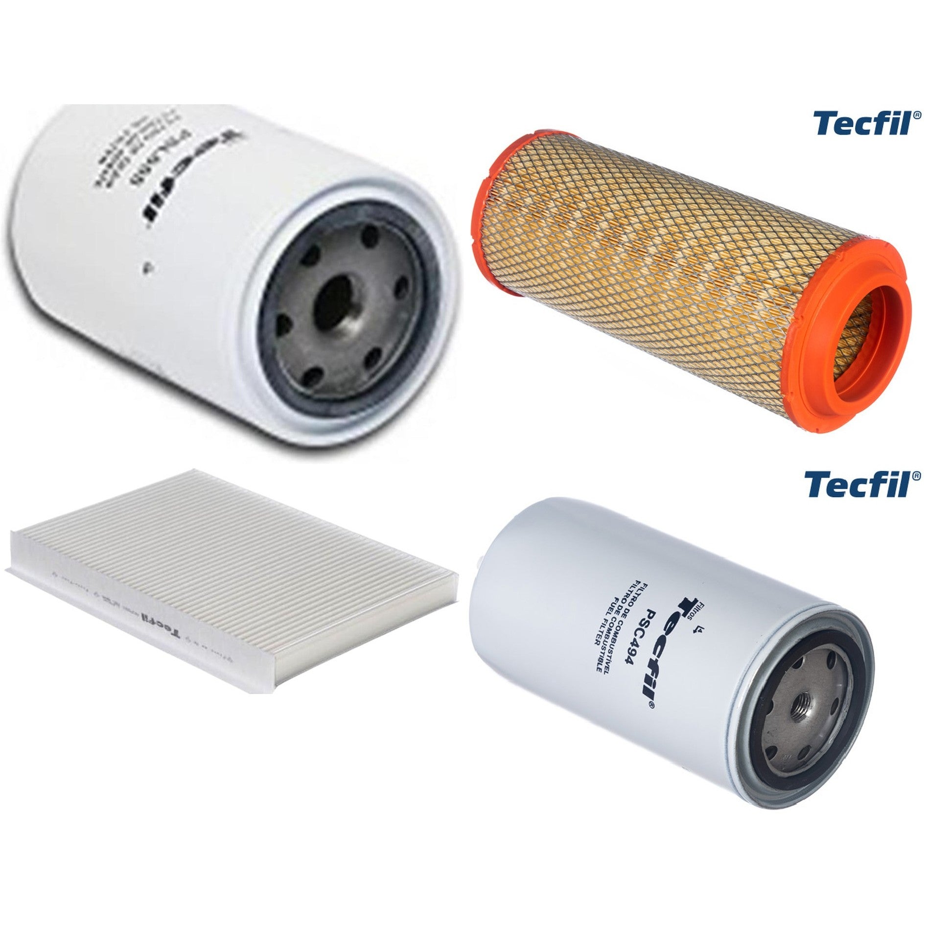 Kit Filtros de Ar do Motor, Óleom Cabine e Combustível - (1)