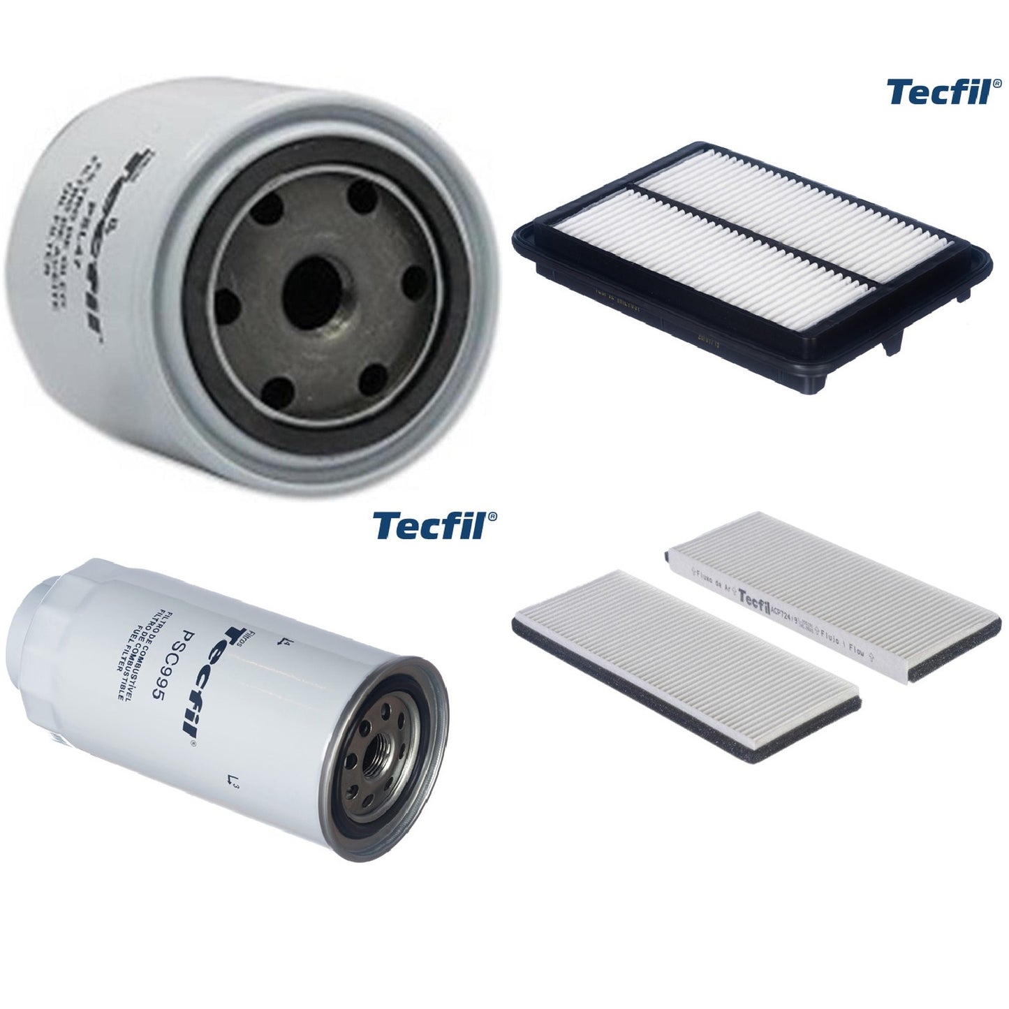 Kit Filtros de Ar do Motor, Óleom Cabine e Combustível - (1)