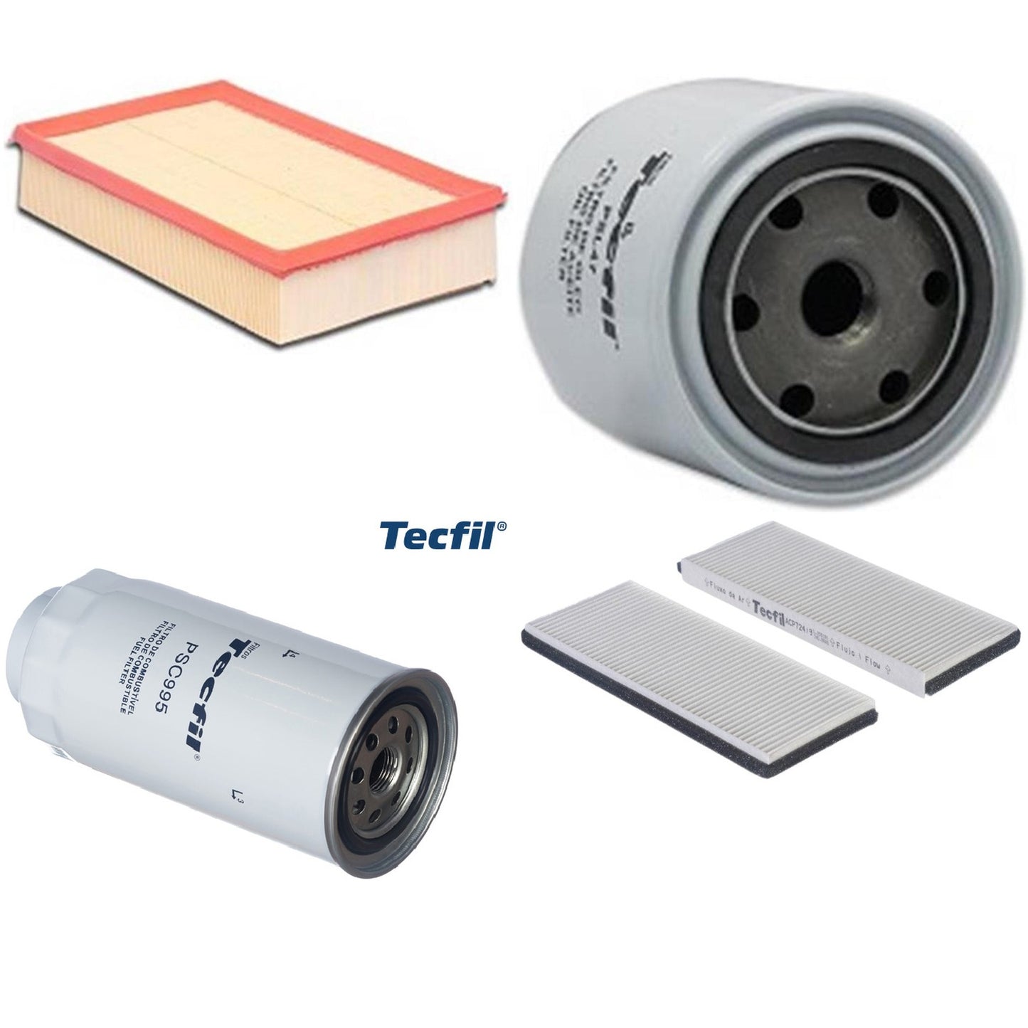 Kit Filtros de Ar do Motor, Óleom Cabine e Combustível - (1)